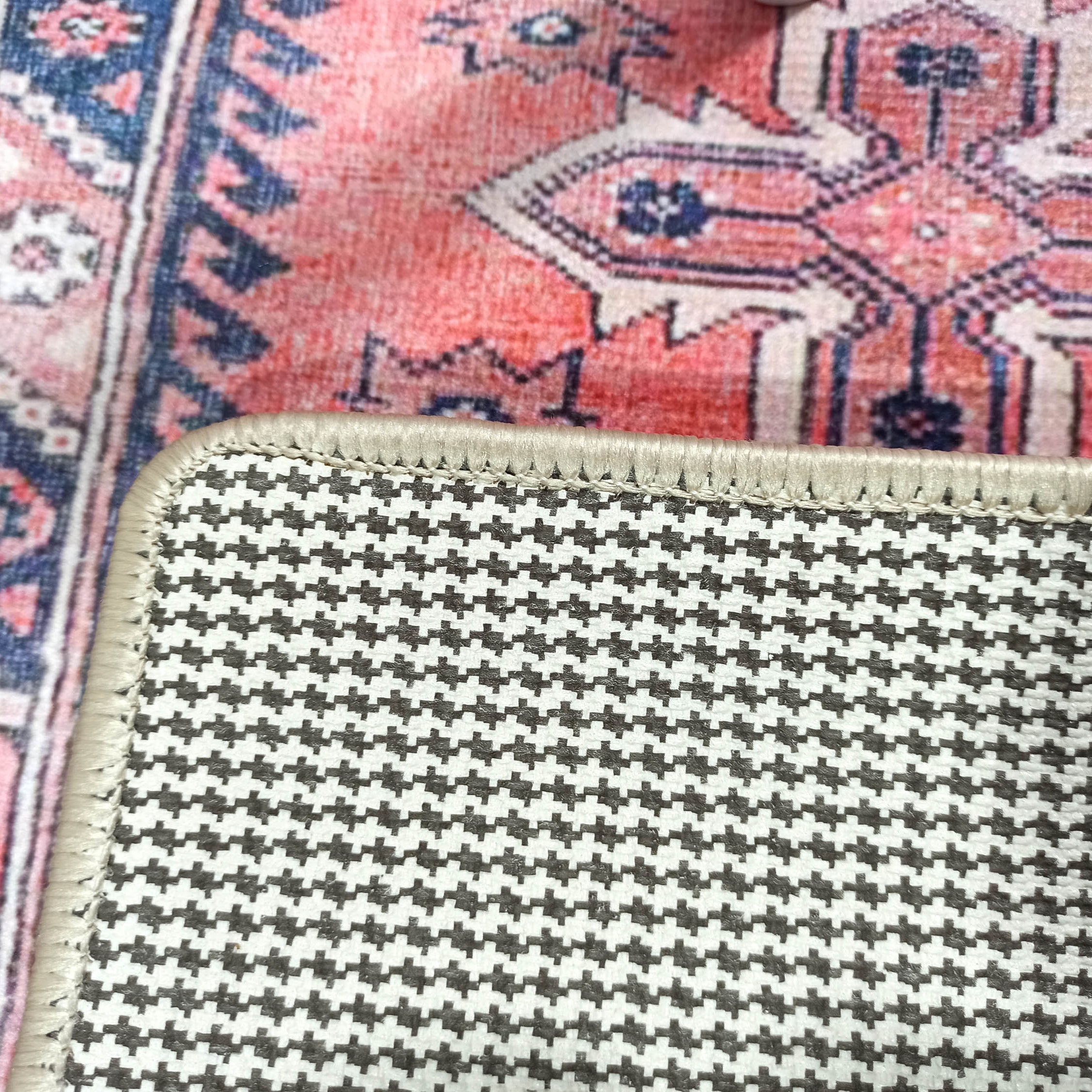 Violetta Pink Red Turkish Small 2x3 Rug