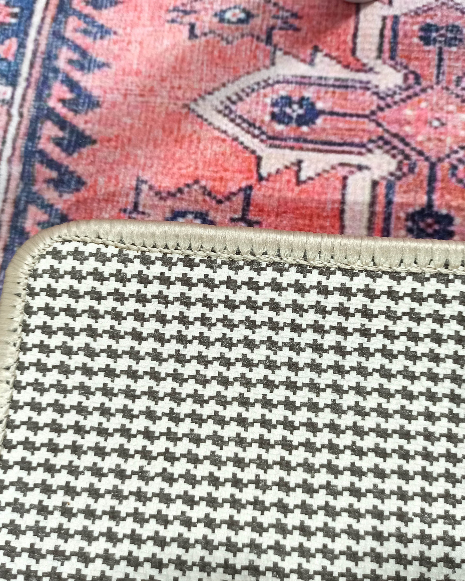 Violetta Pink Red Turkish Small 2x3 Rug