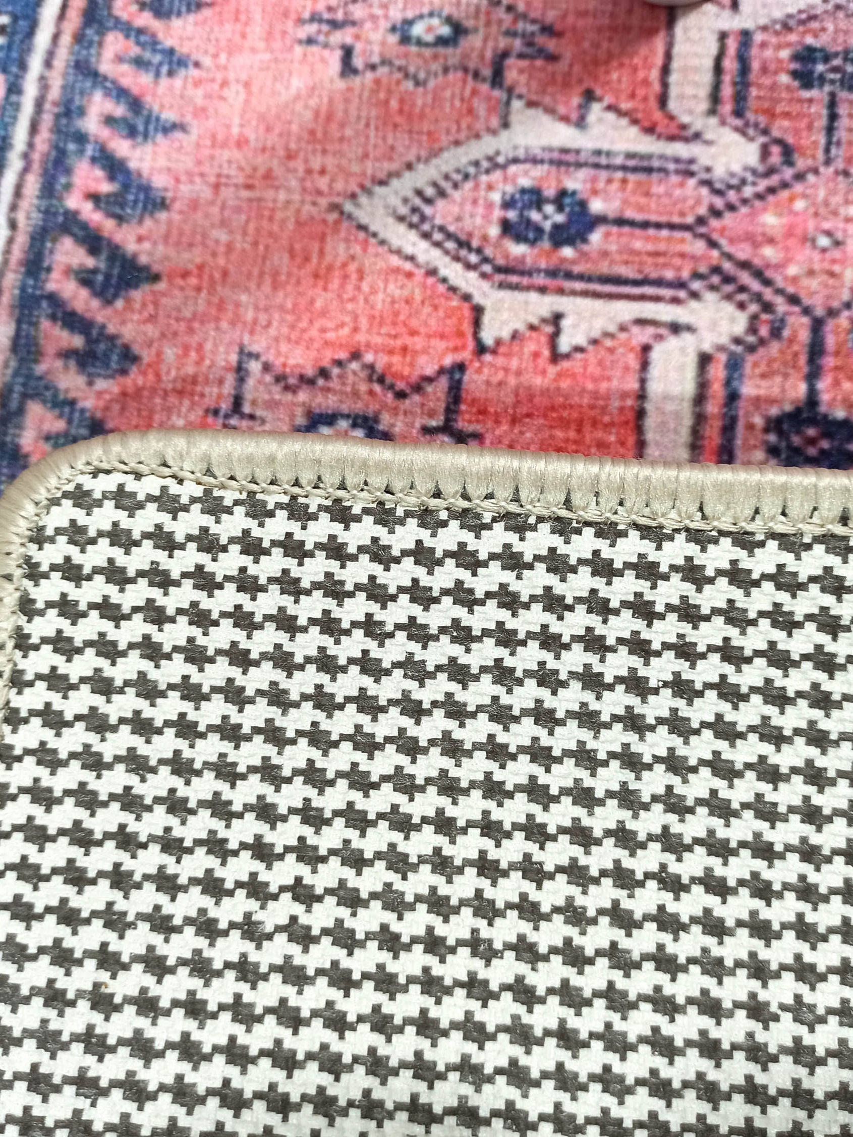 Violetta Pink Red Turkish Small 2x3 Rug