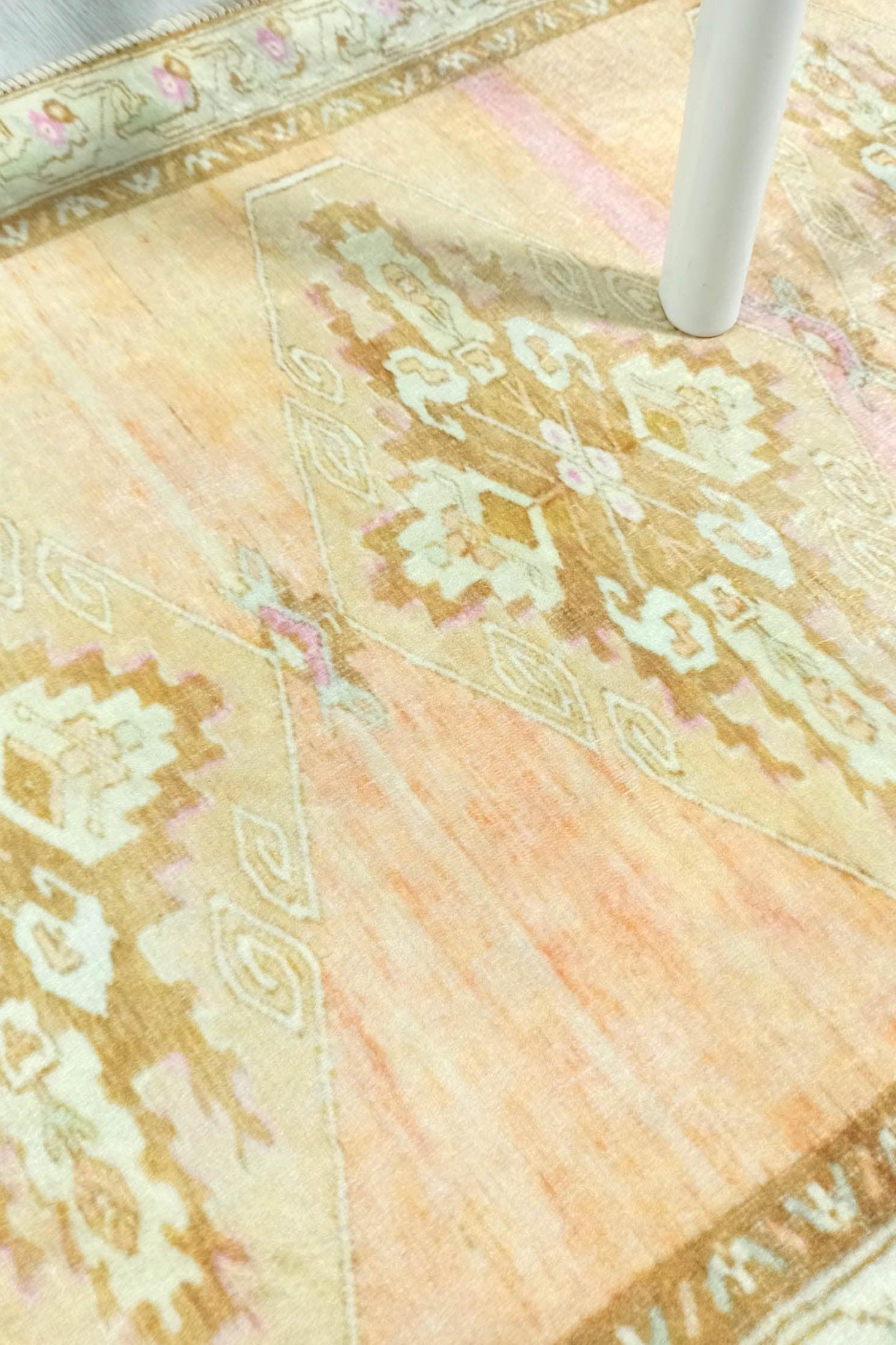 Jurnee Faded Orange Yellow Persian 2x3 Rug