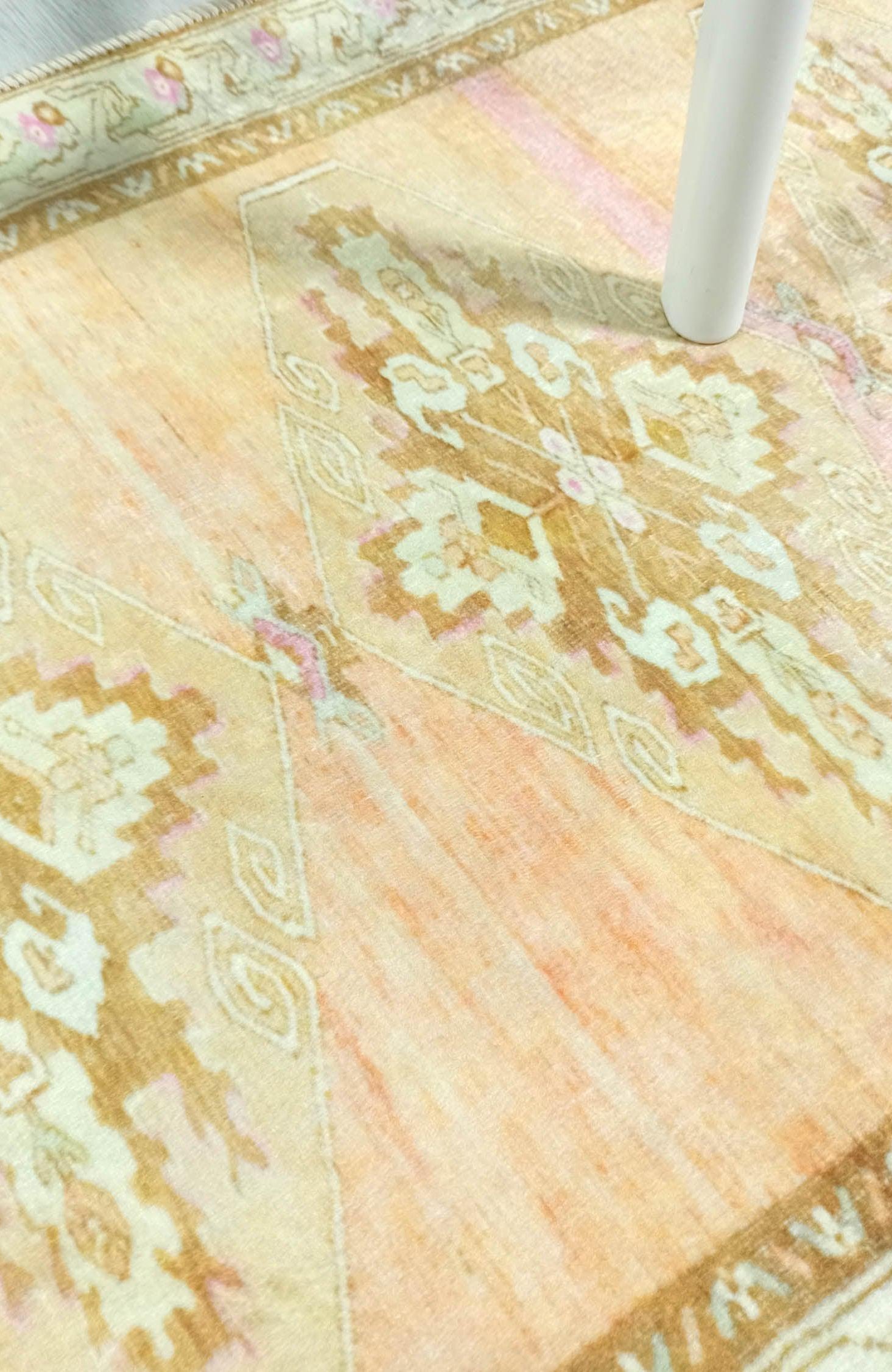 Jurnee Faded Orange Yellow Persian 2x3 Rug