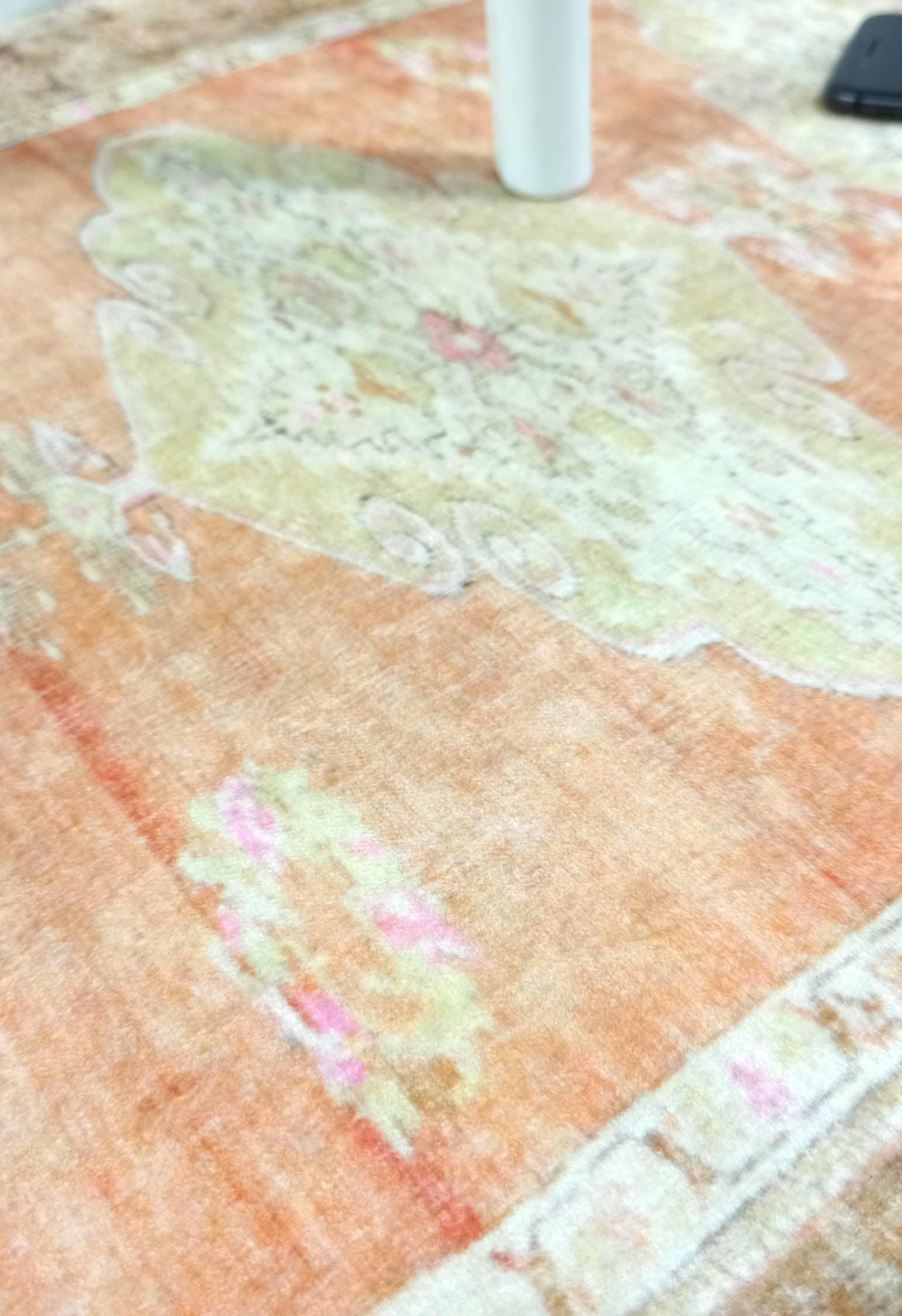 Layne Faded Orange Gold Beige Persian 2x3 Rug