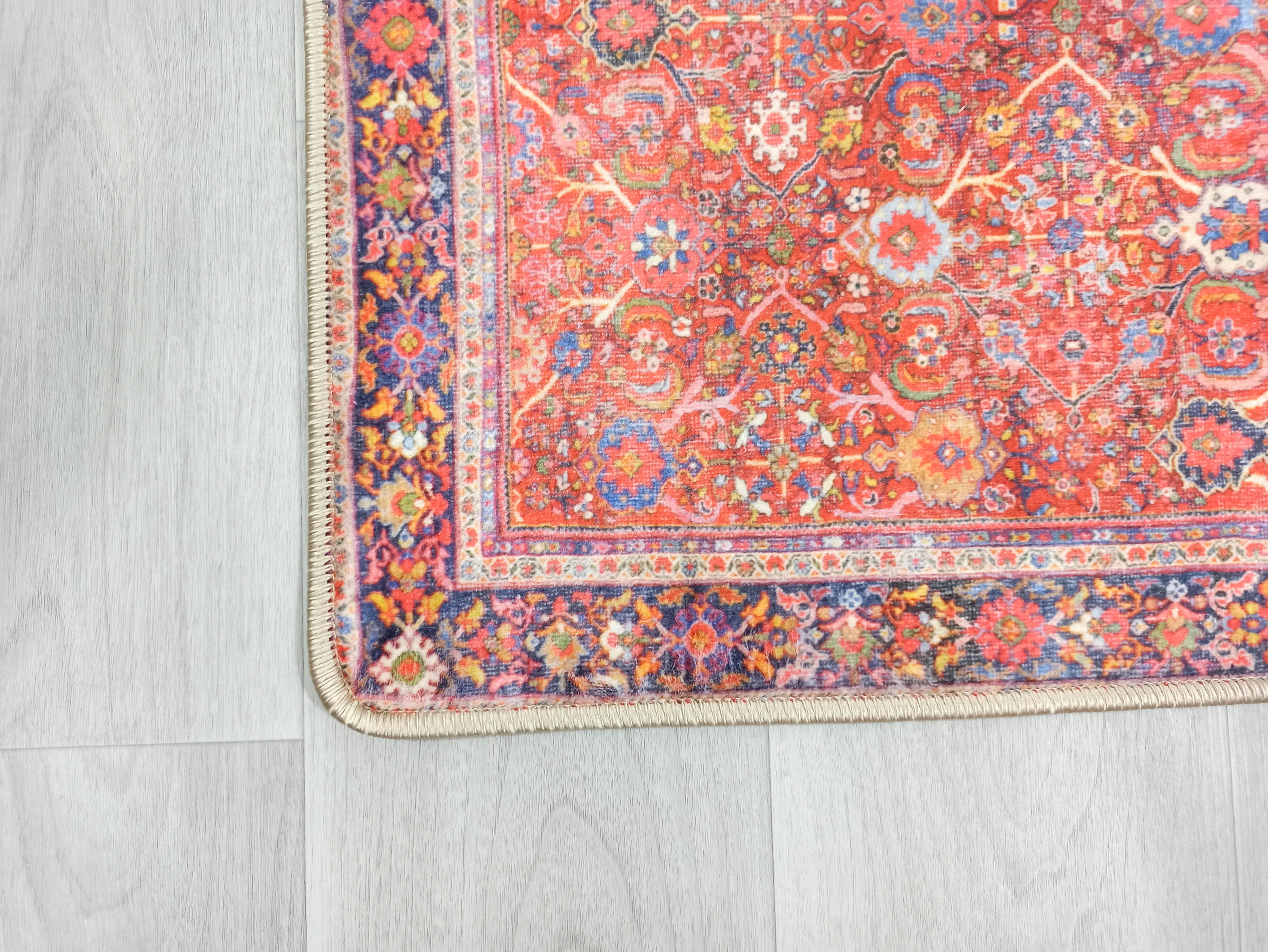Daphne Faded Red Oriental Small 2x3 Rug