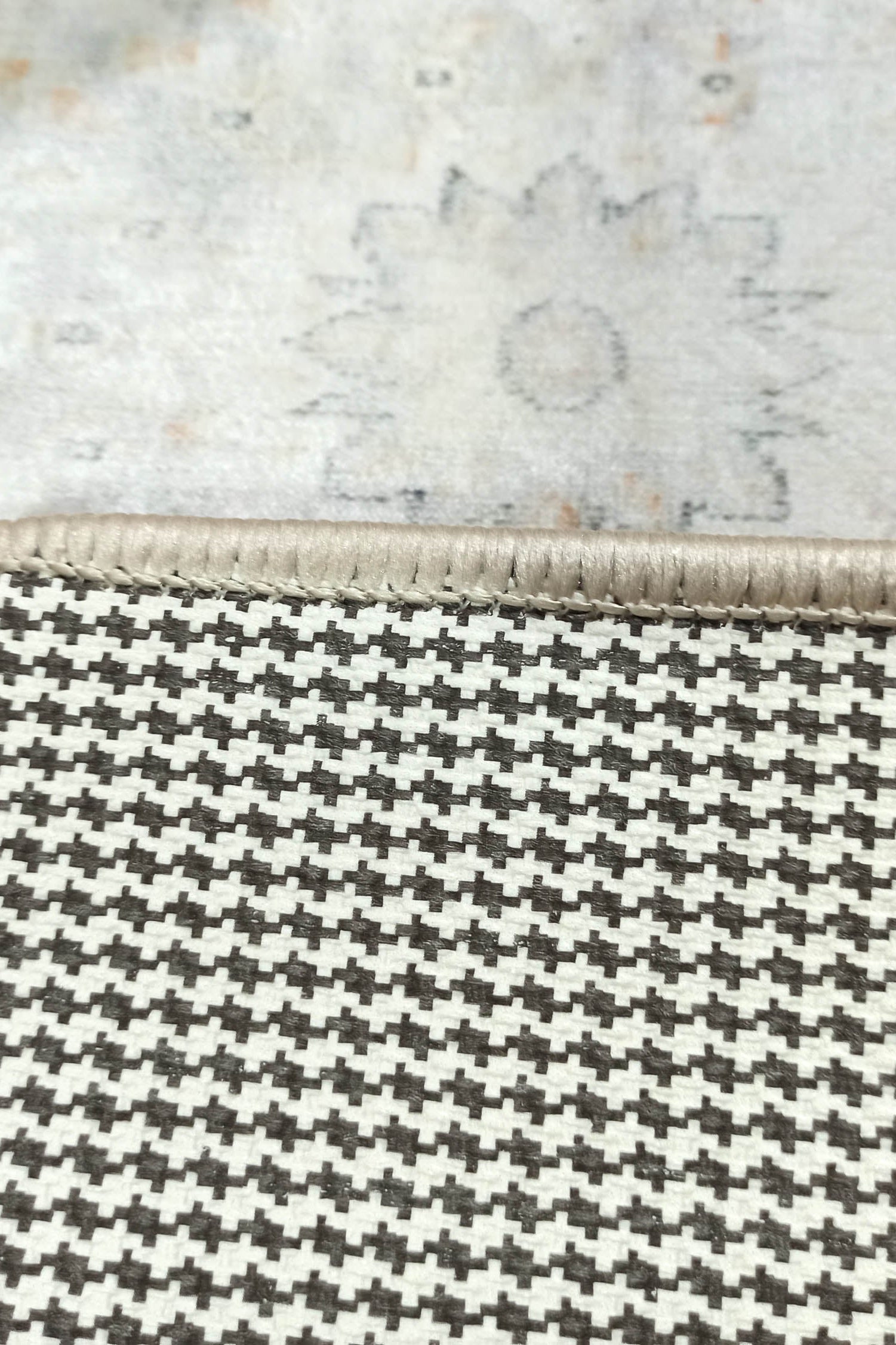 Makenna Orange Distressed Beige Turkish 2x3 Rug