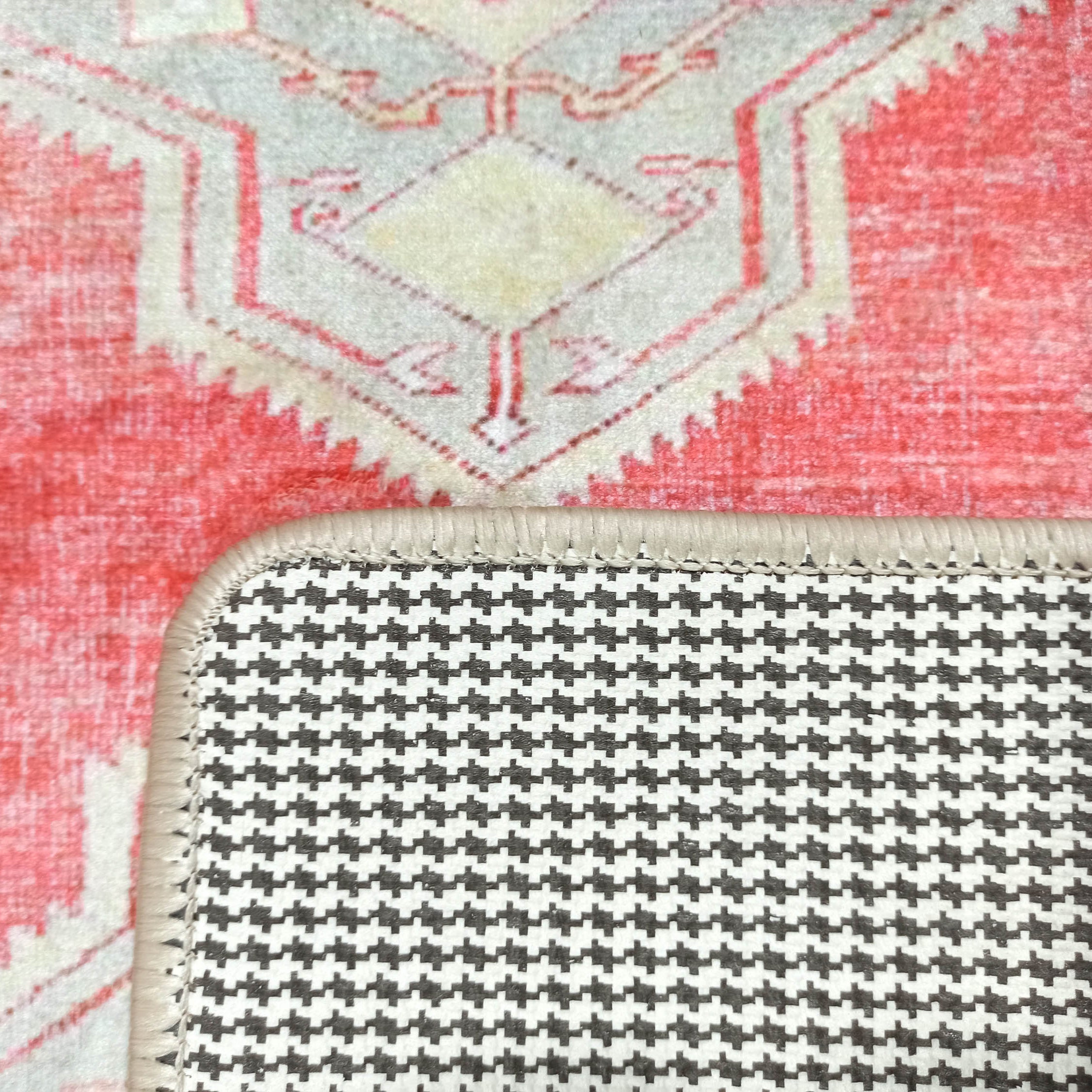 Coraline Distressed Coral Beige Turkish 2x3 Rug