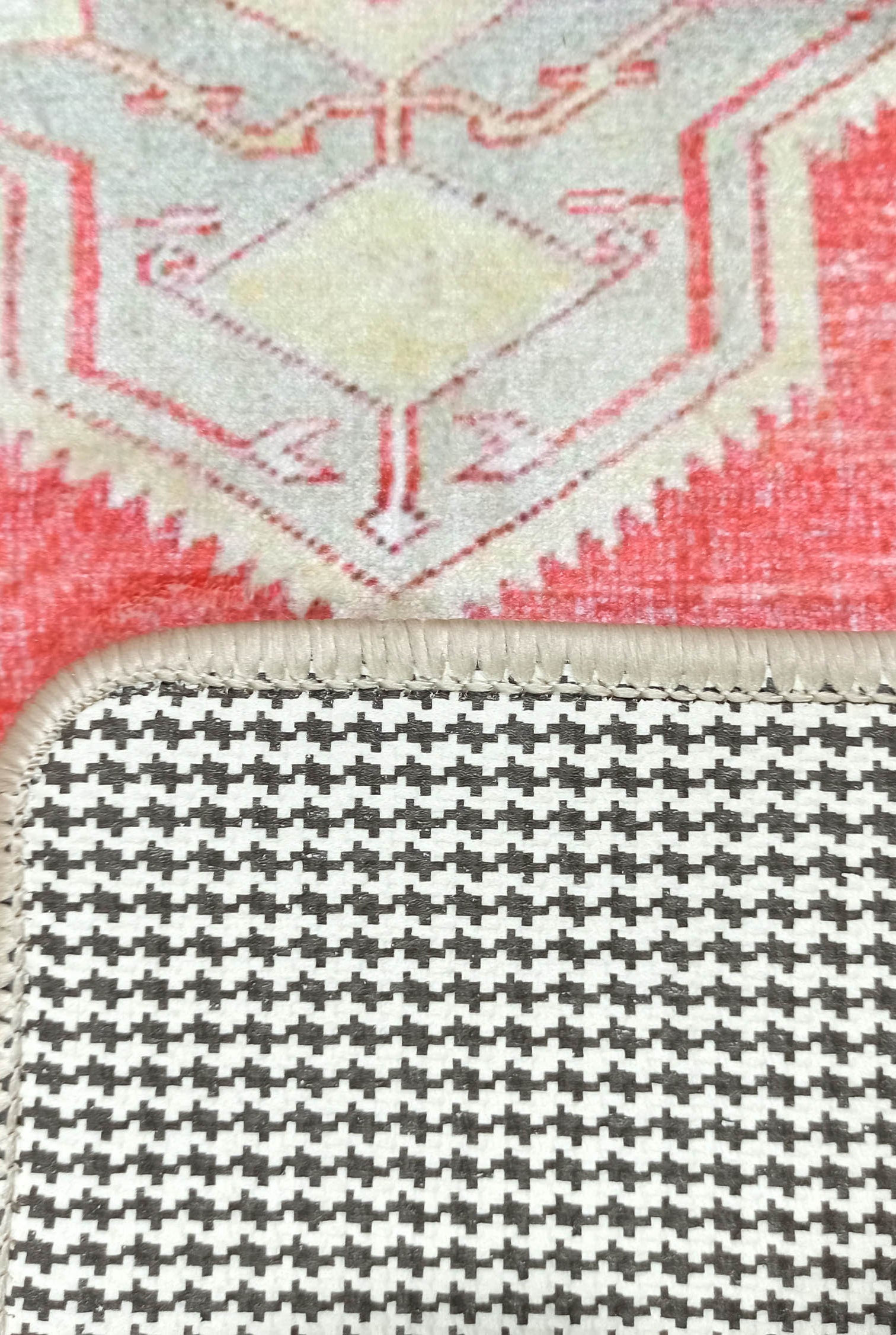 Coraline Distressed Coral Beige Turkish 2x3 Rug