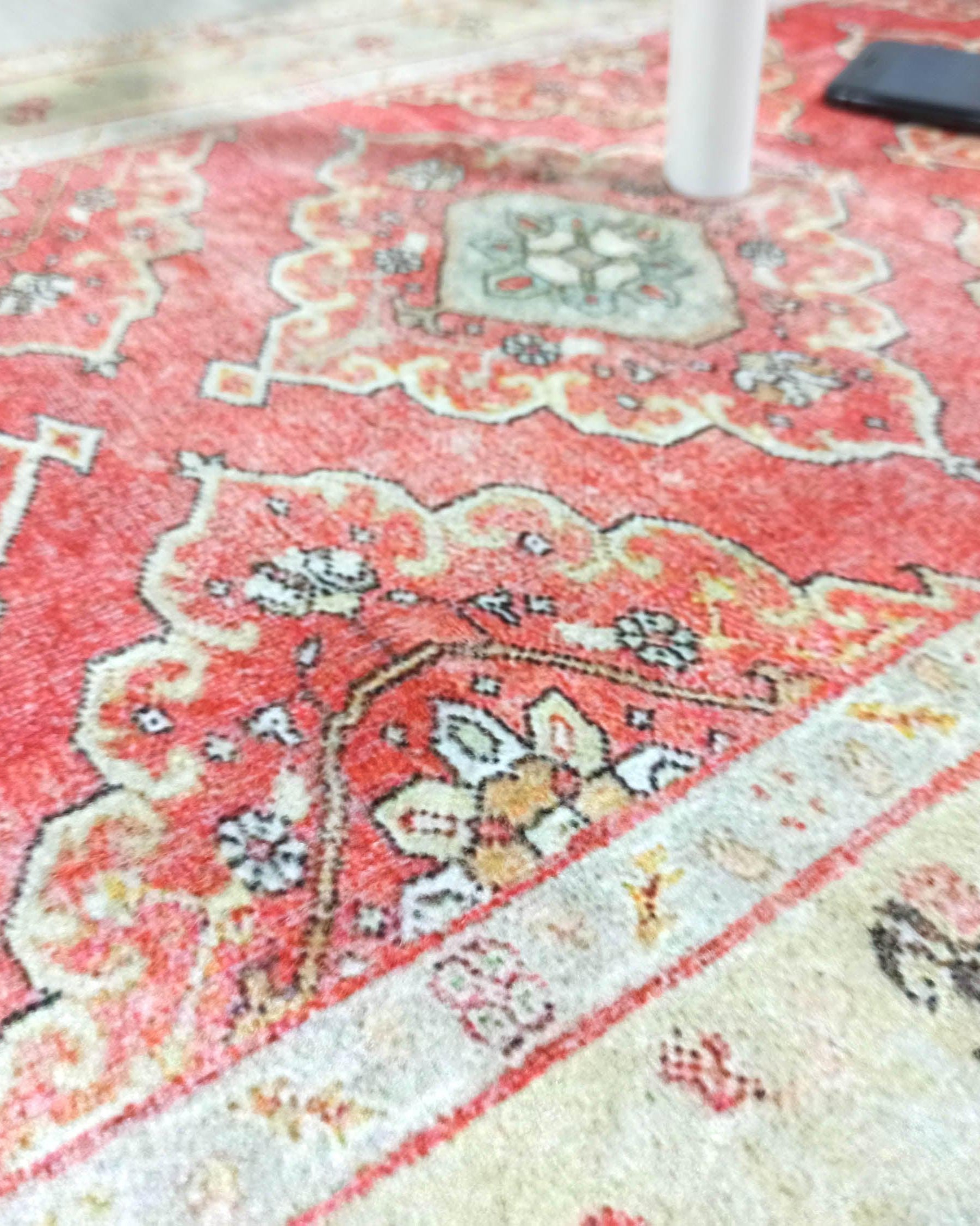 Arrabella Distressed Red Yellow Turkish 2x3 Rug