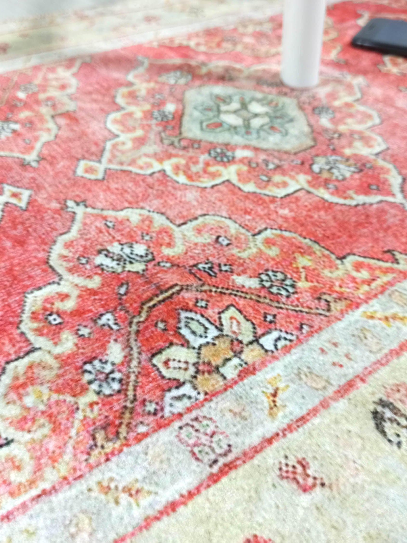 Arrabella Distressed Red Yellow Turkish 2x3 Rug