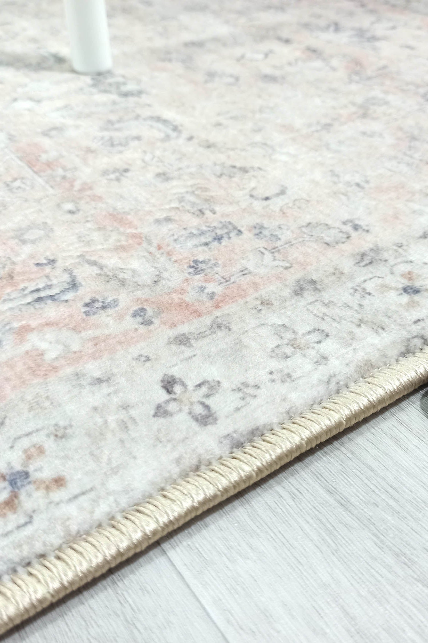 Azalea Neutral Beige Blush Orange Oushak 2x3 Rug