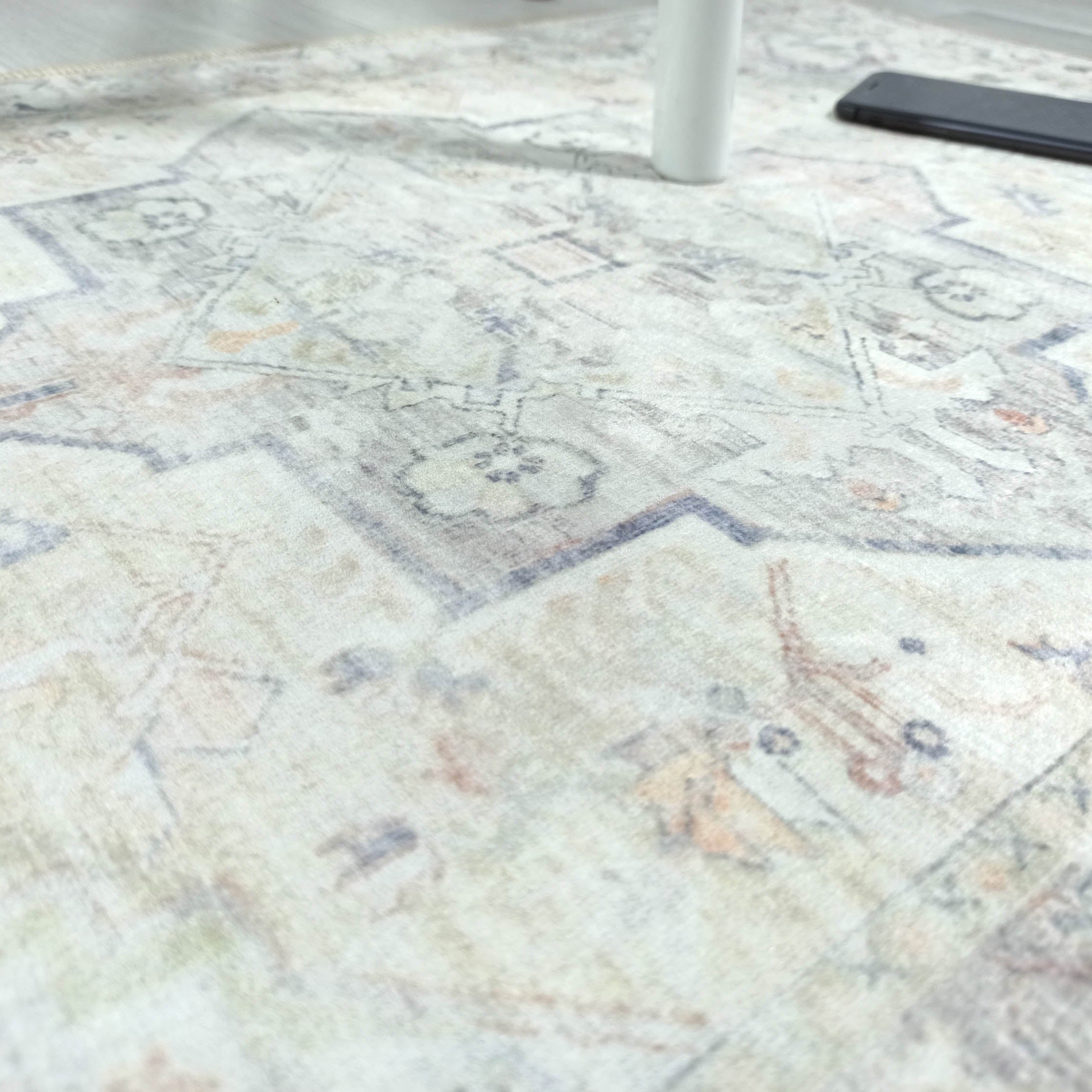 Kinzlee Neutral Beige Persian 2x3 Rug