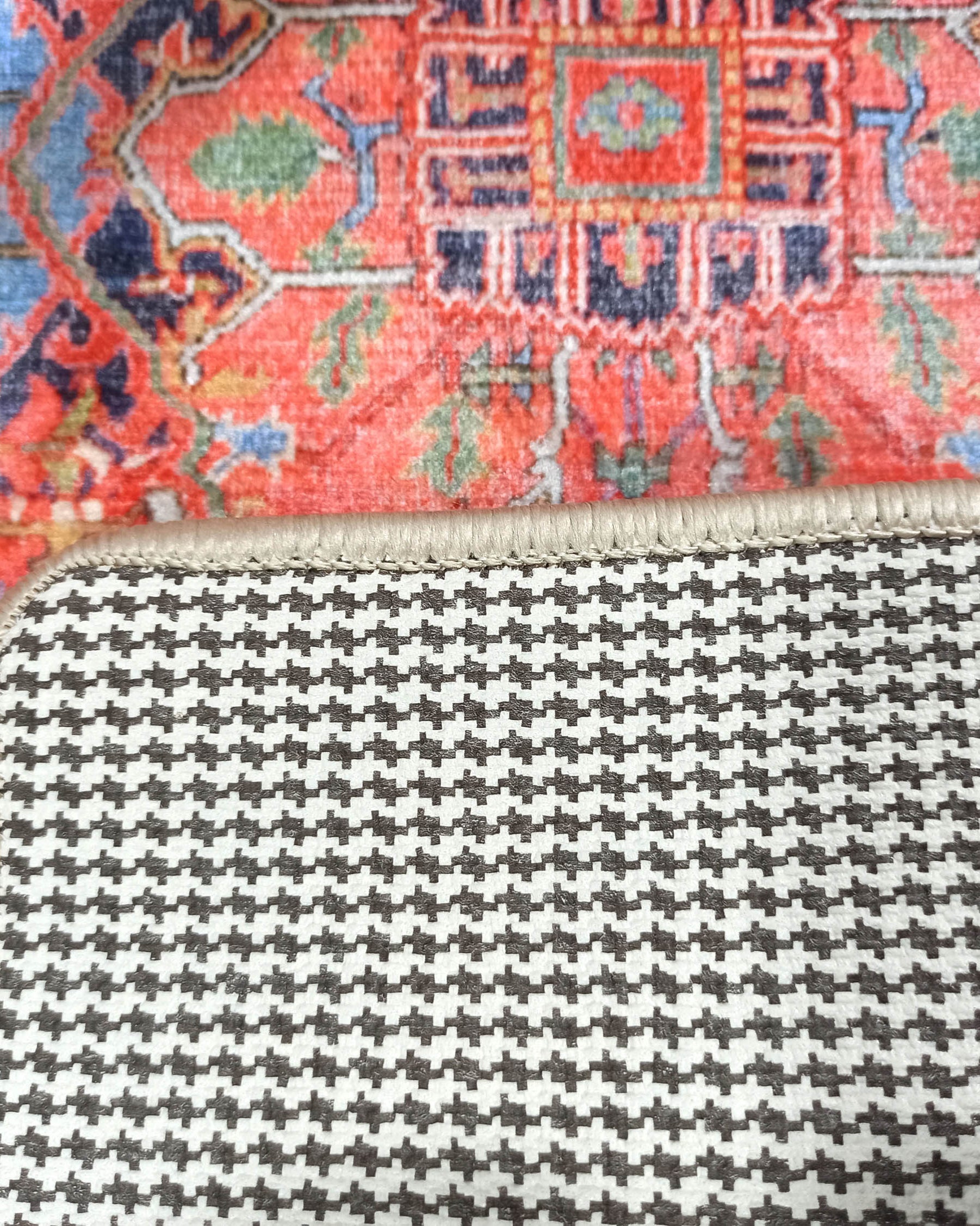 Eliana Red Navy Blue Turkish 2x3 Rug