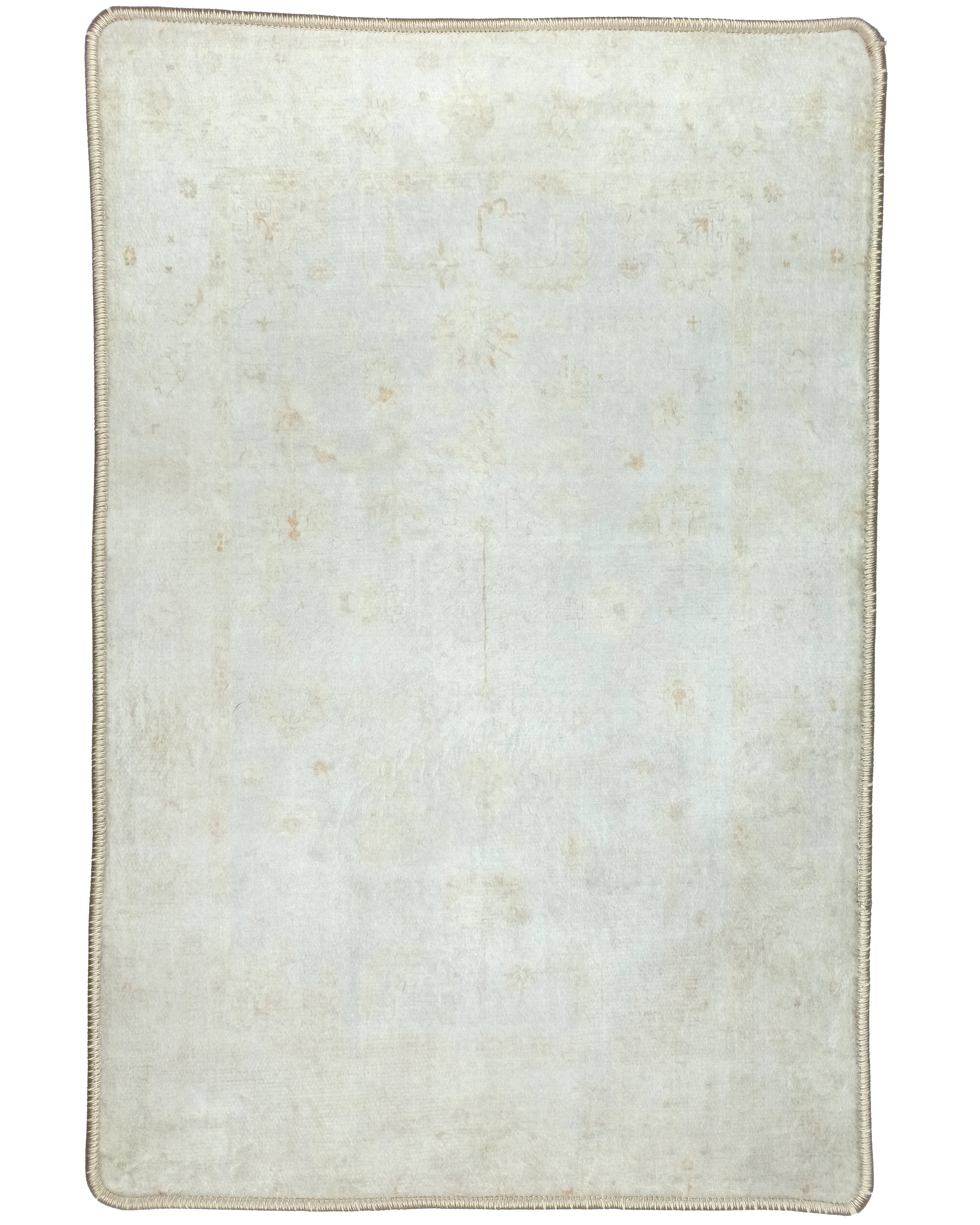 Galilea Oushak Neutral Cream White 2x3 Rug