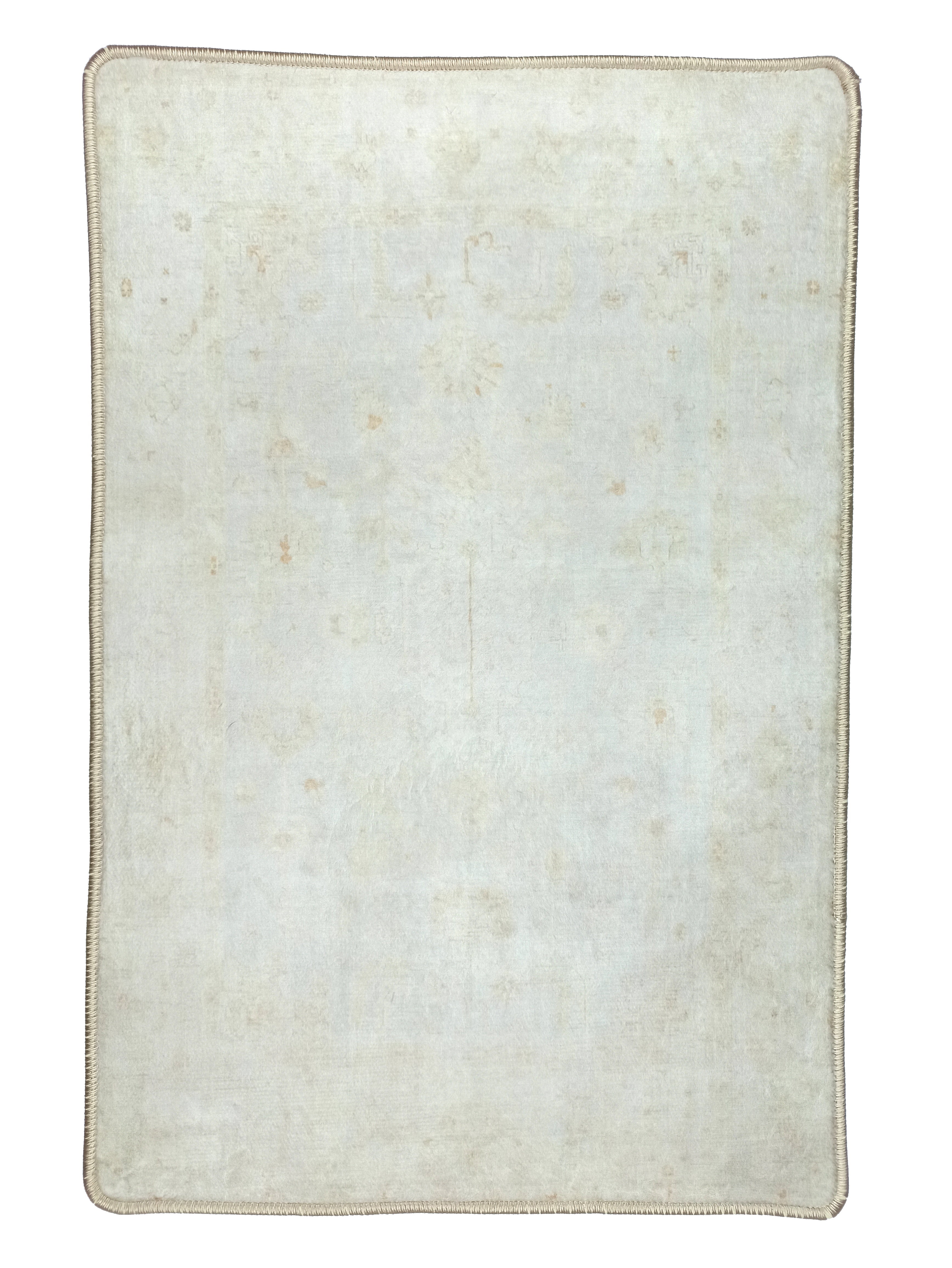 Galilea Oushak Neutral Cream White 2x3 Rug