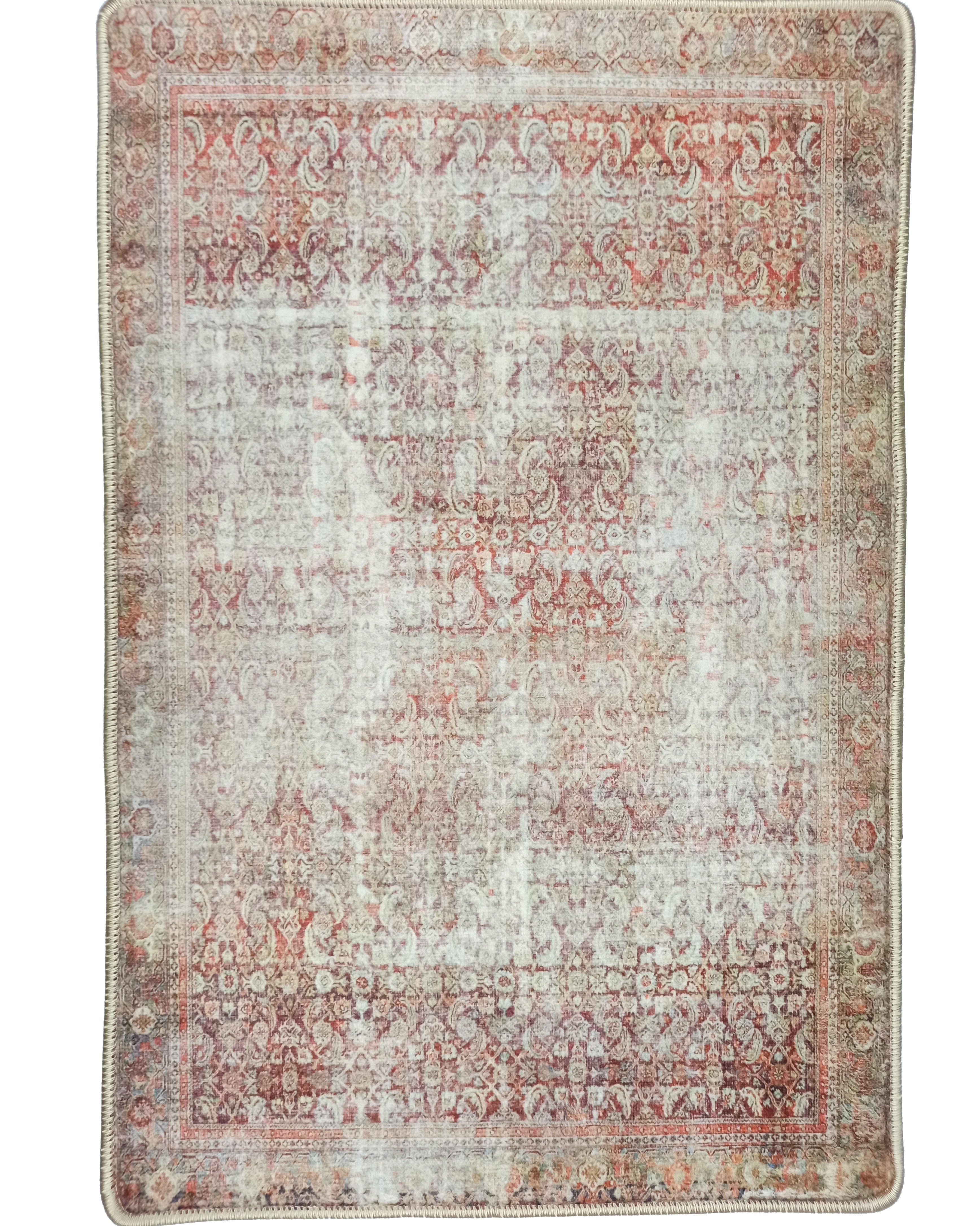 Pixie Claret Red Burgundy Persian 2x3 Rug