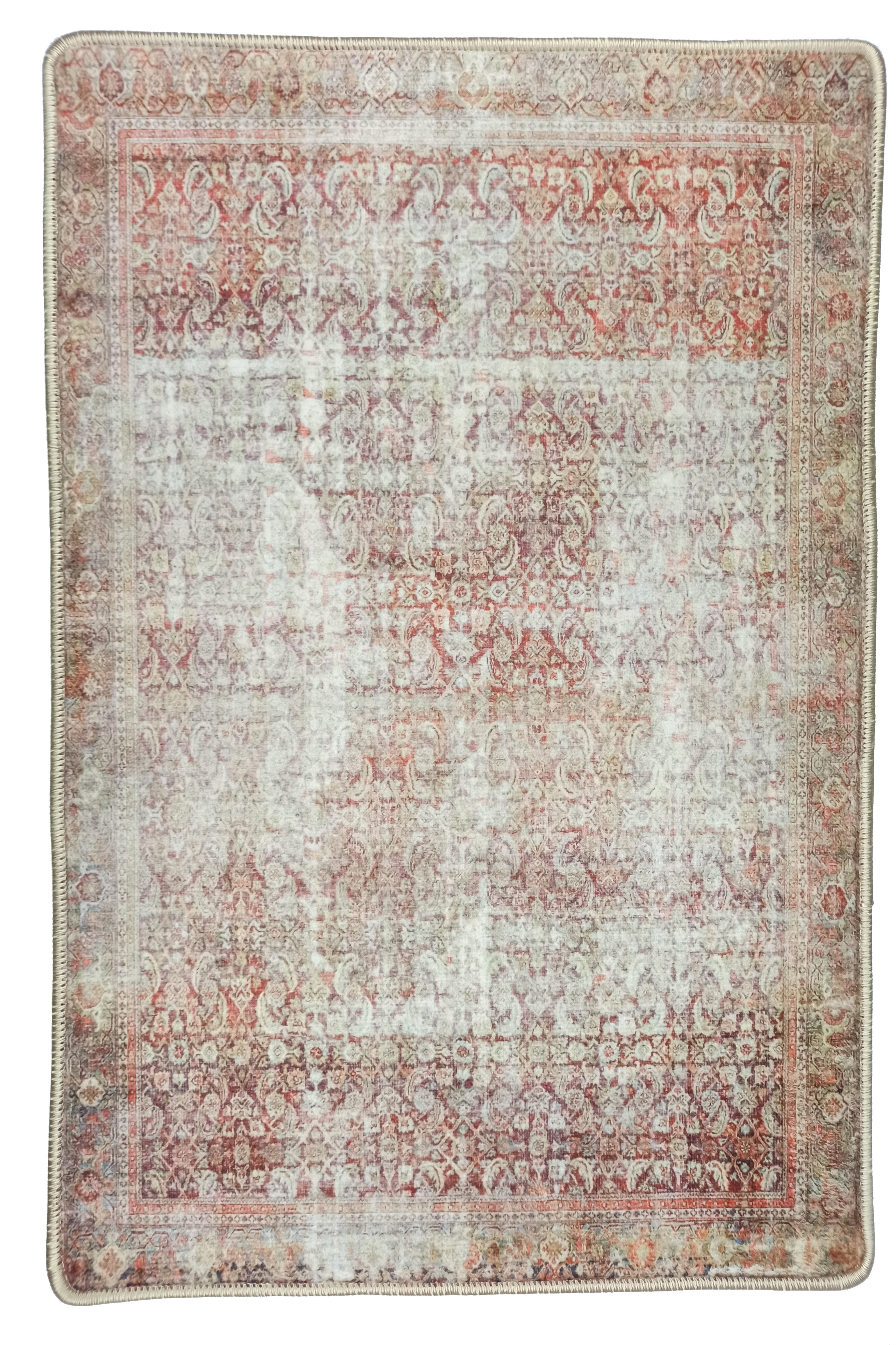 Pixie Claret Red Burgundy Persian 2x3 Rug