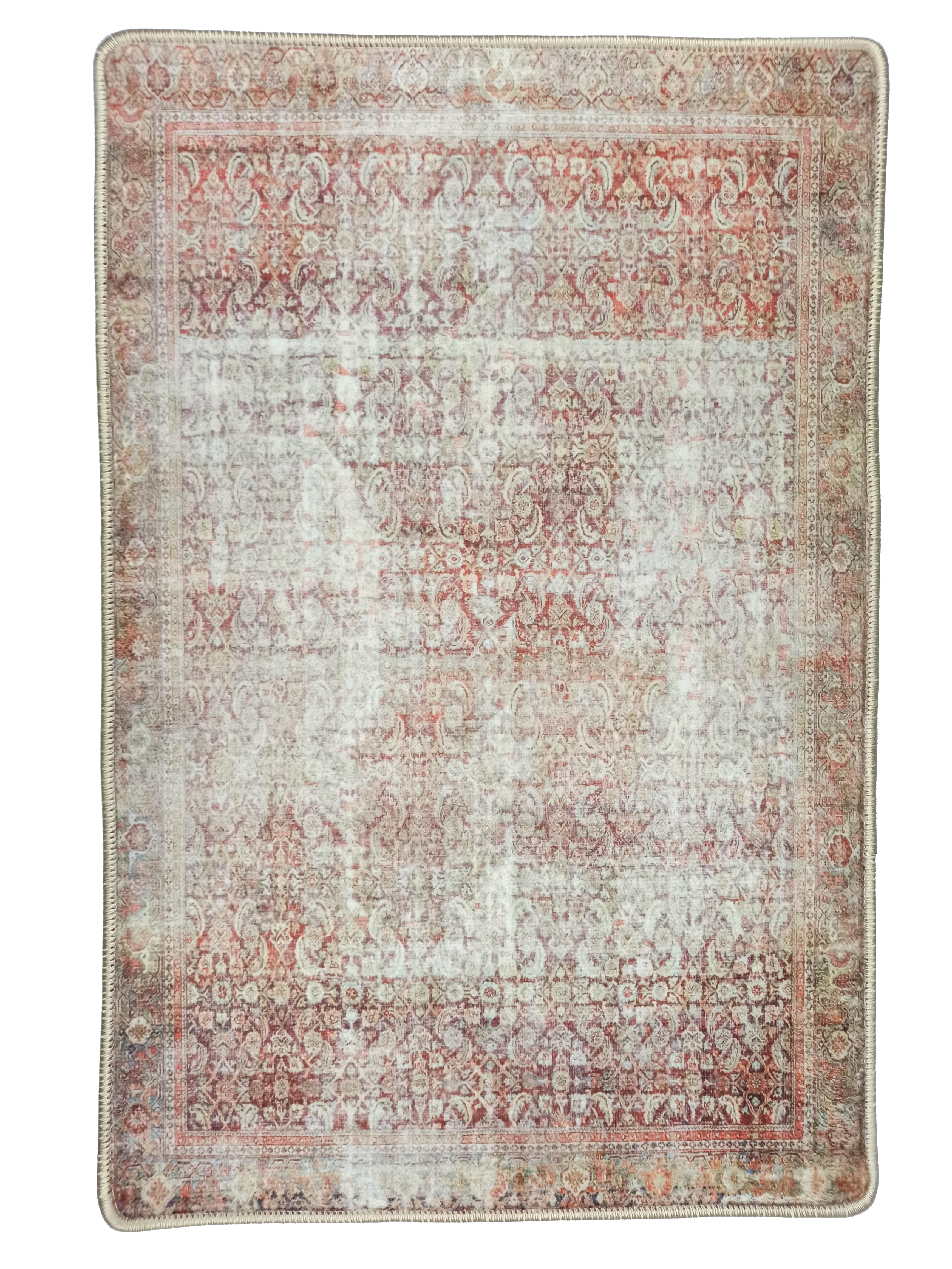 Pixie Claret Red Burgundy Persian 2x3 Rug