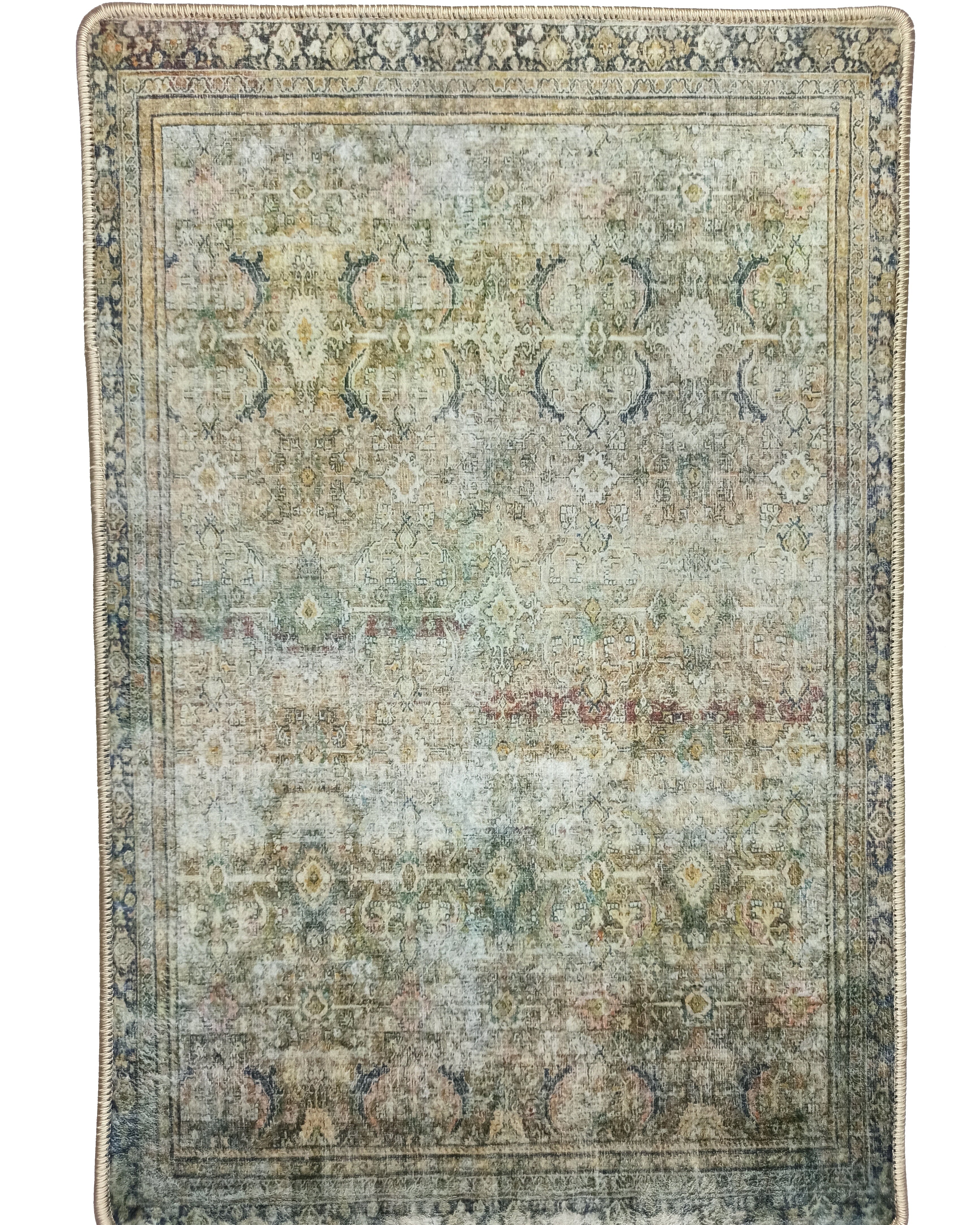 Irie Olive Green Moss Persian 2x3 Rug