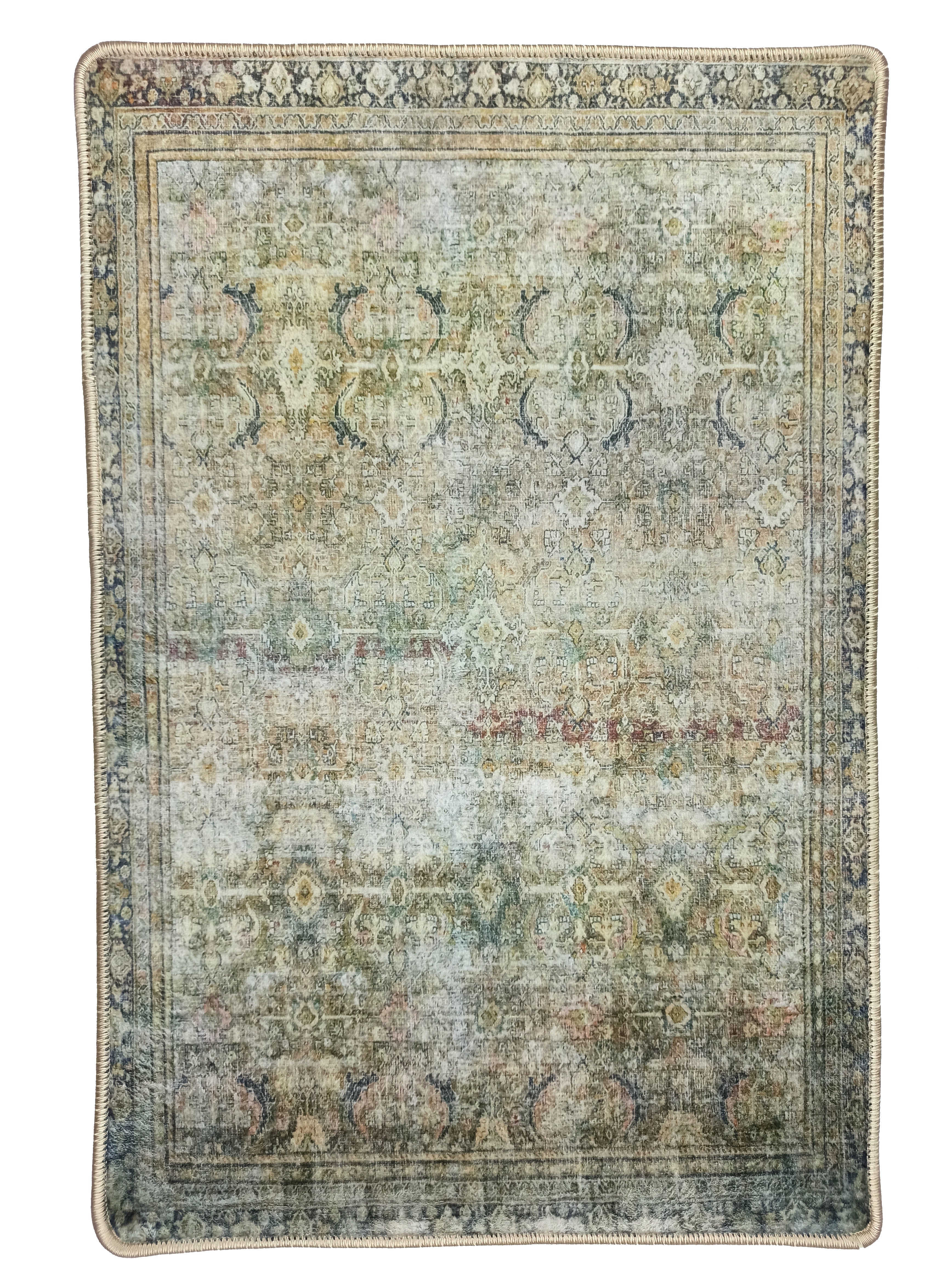 Irie Olive Green Moss Persian 2x3 Rug