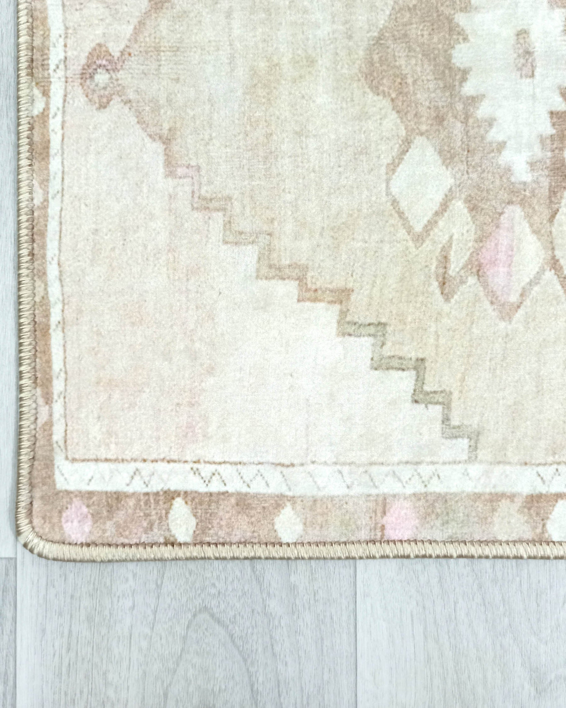 Ador Turkish Beige Faded Brown Rug