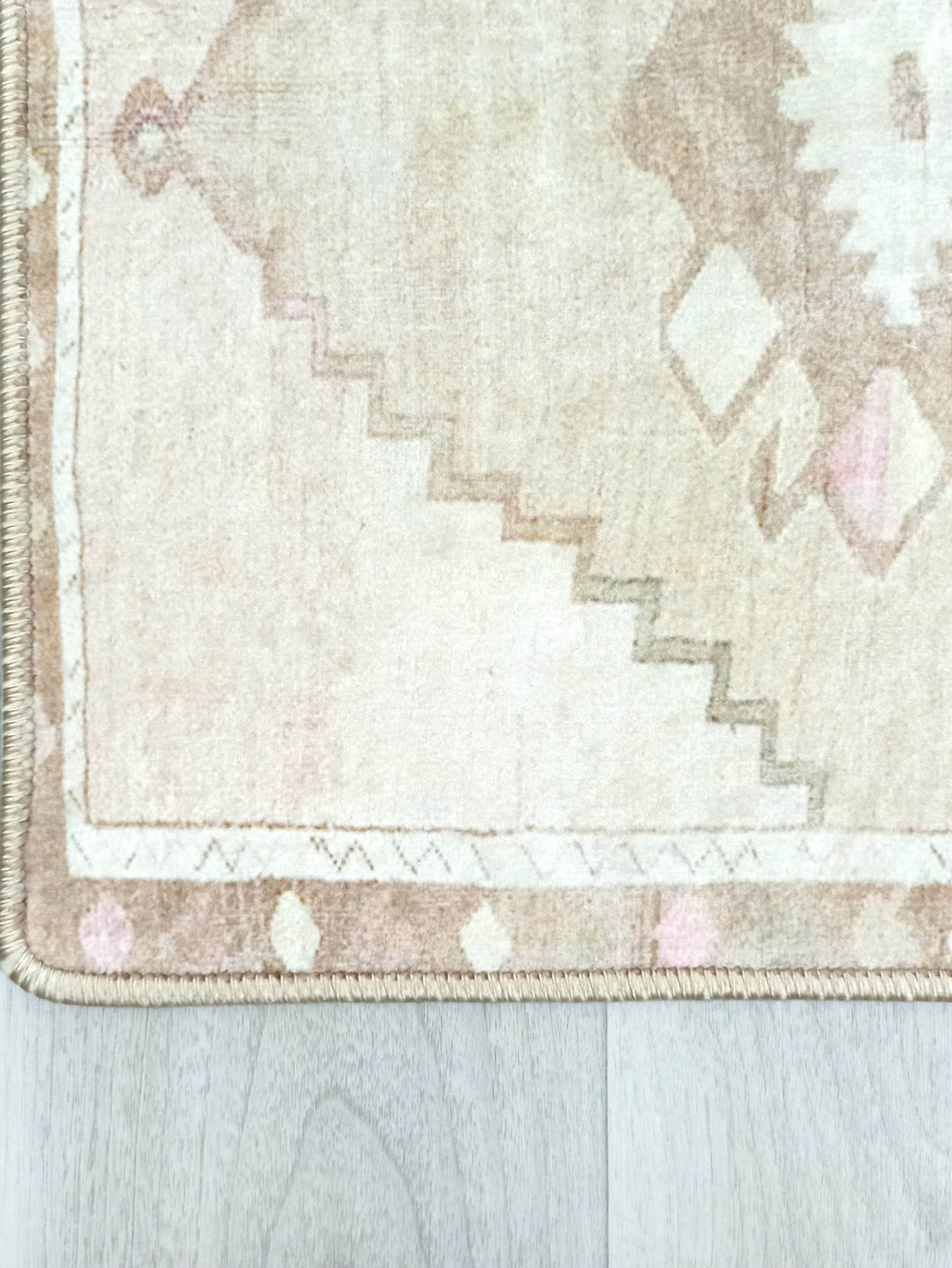 Ador Turkish Beige Faded Brown Rug