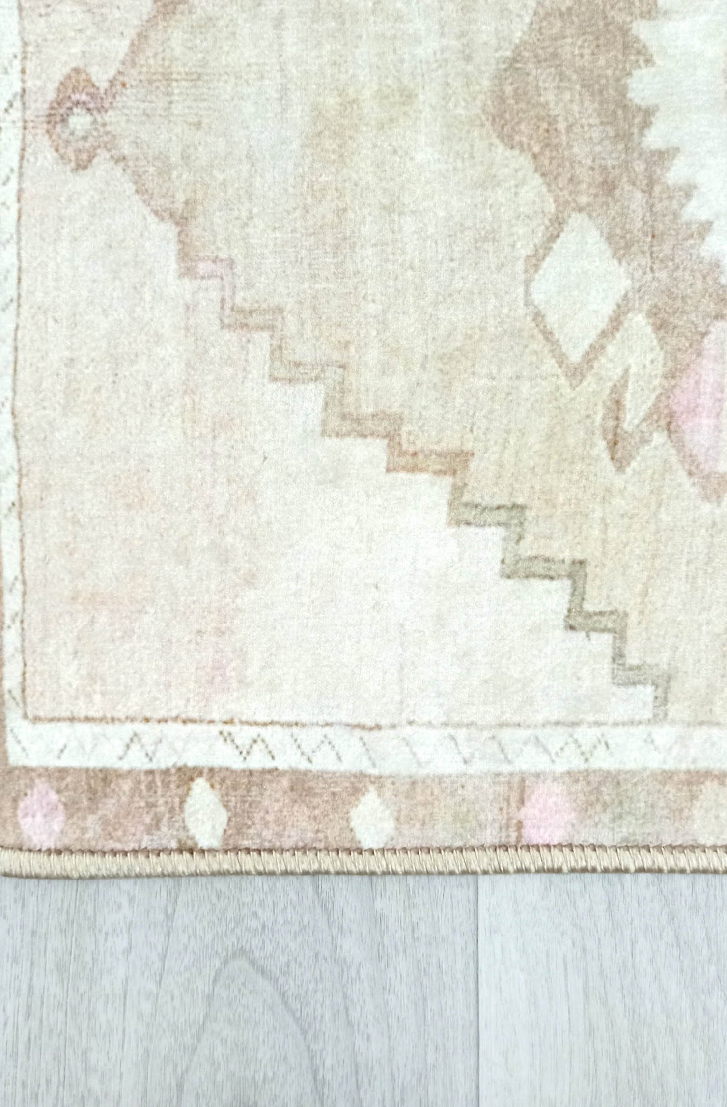 Ador Turkish Beige Faded Brown Rug