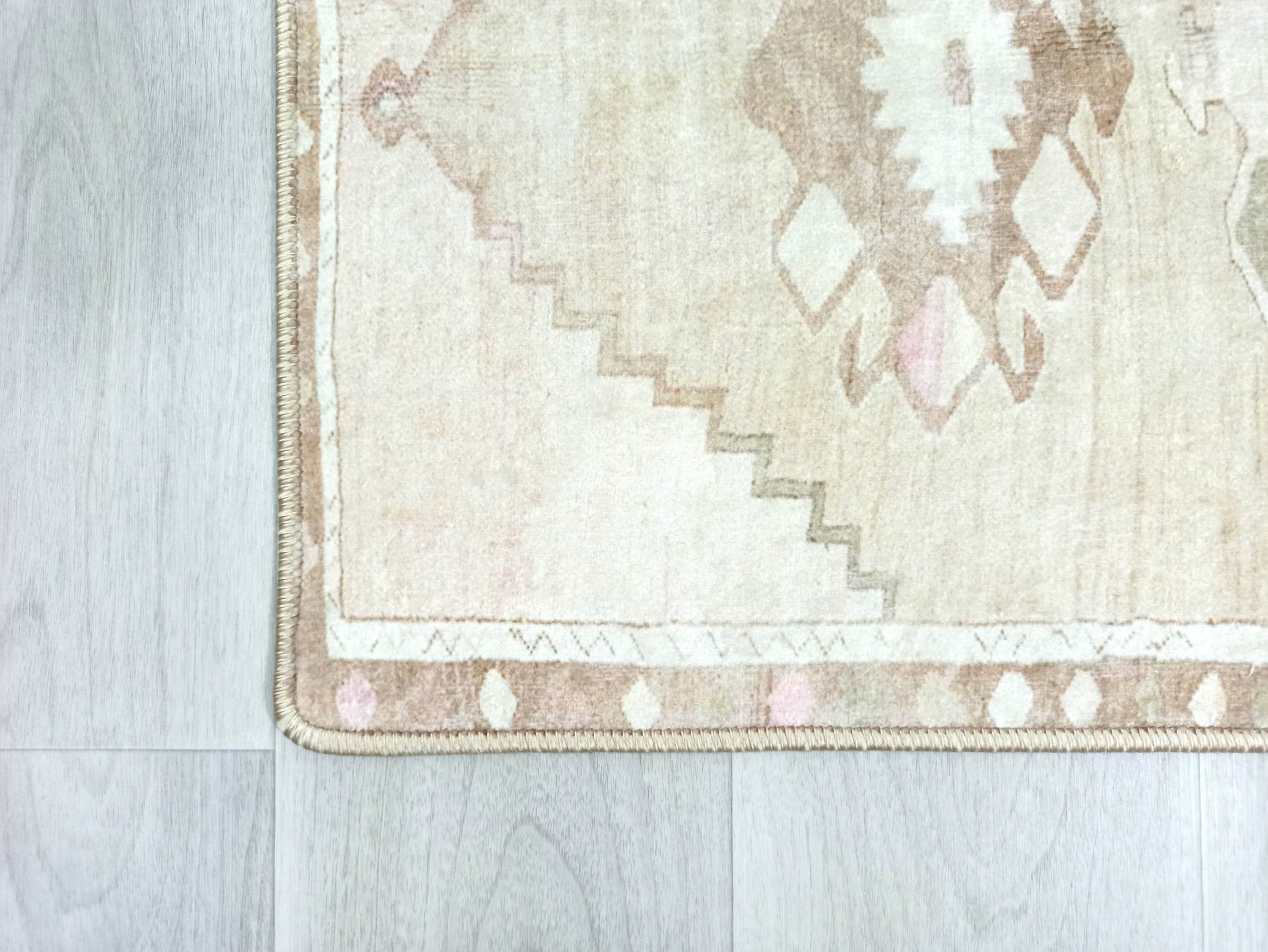 Ador Turkish Beige Faded Brown Rug