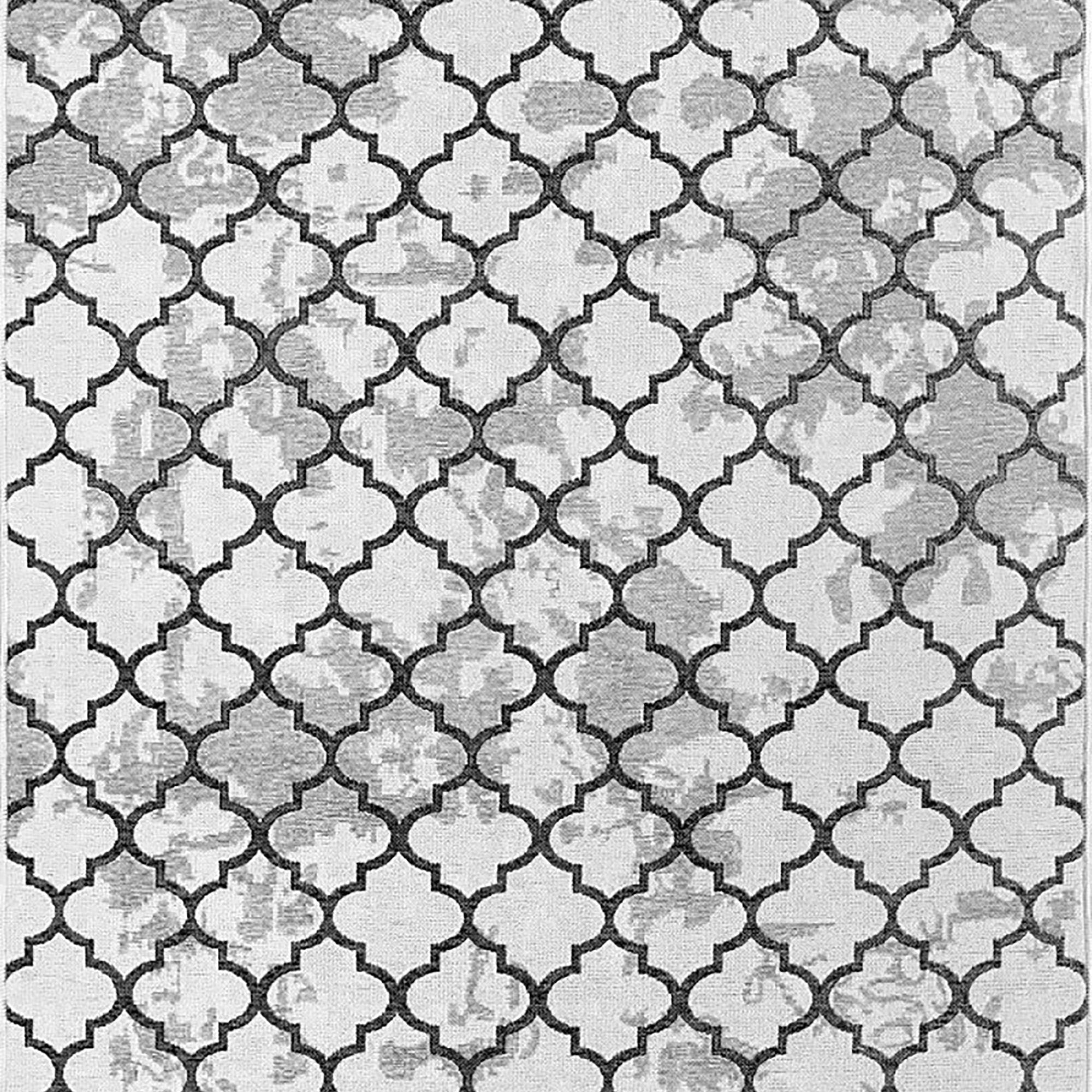 Aicha5 Moroccan Modern Gray Rug