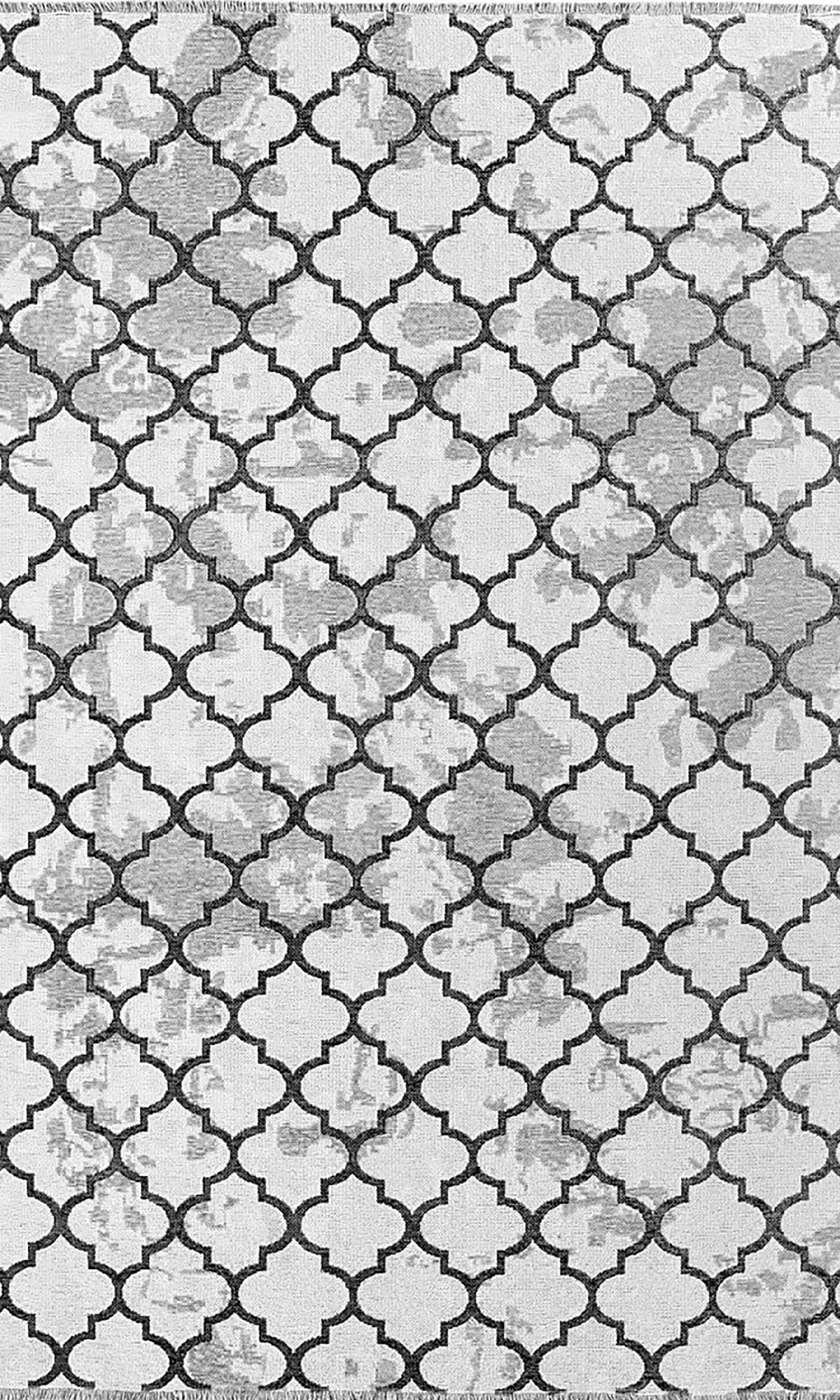 Aicha5 Moroccan Modern Gray Rug