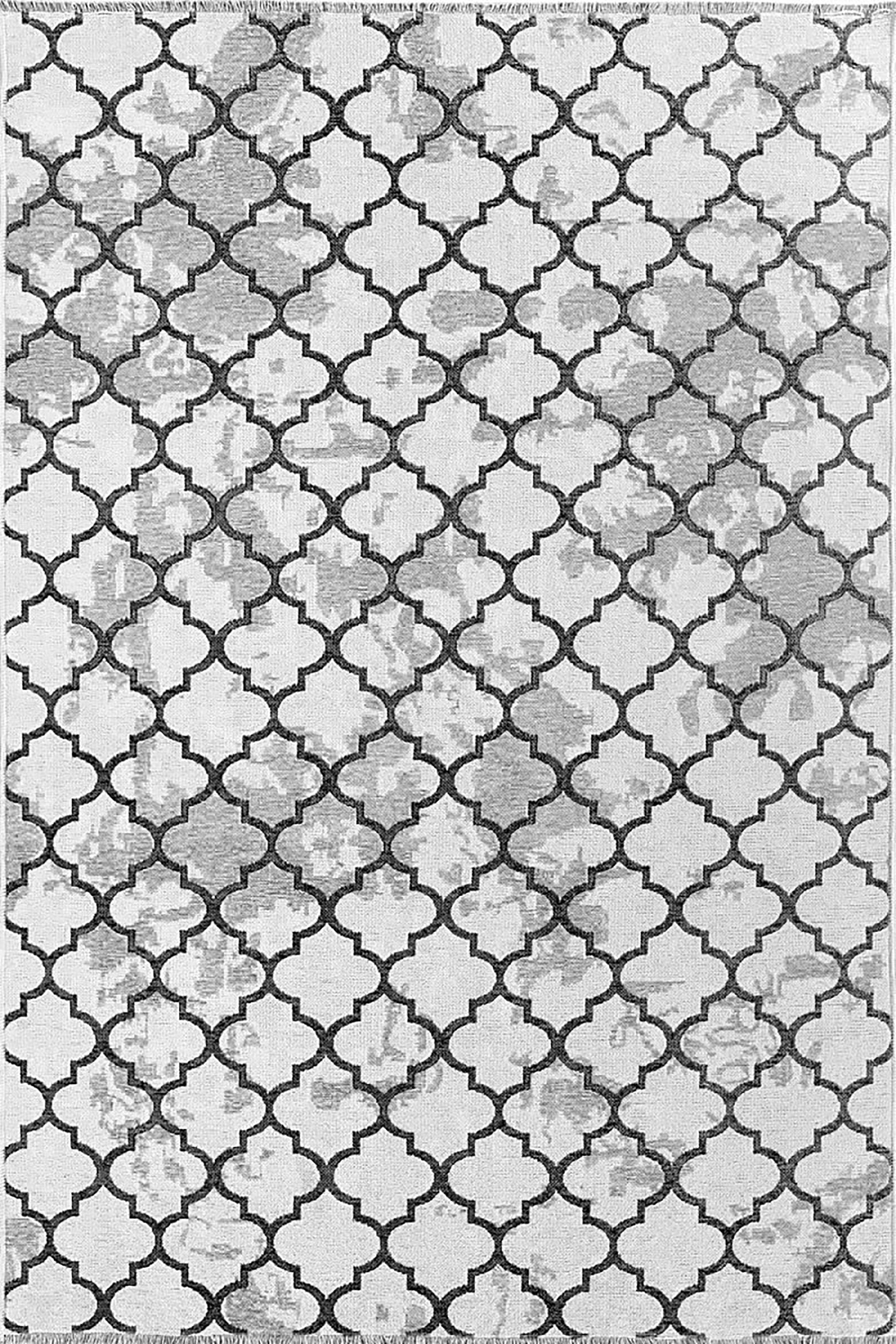 Aicha5 Moroccan Modern Gray Rug