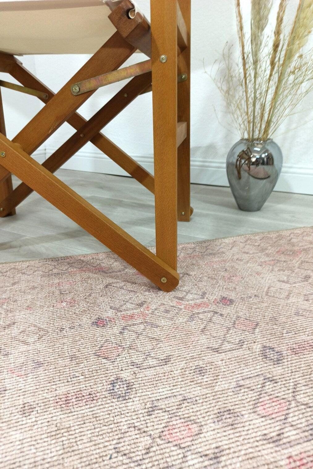 Turkish Rug Natural Beige Pink Vintage Kilim Style Area & Runner Rugs Fame Living Farmhouse Decor Boho Geometric Diamond Carpet