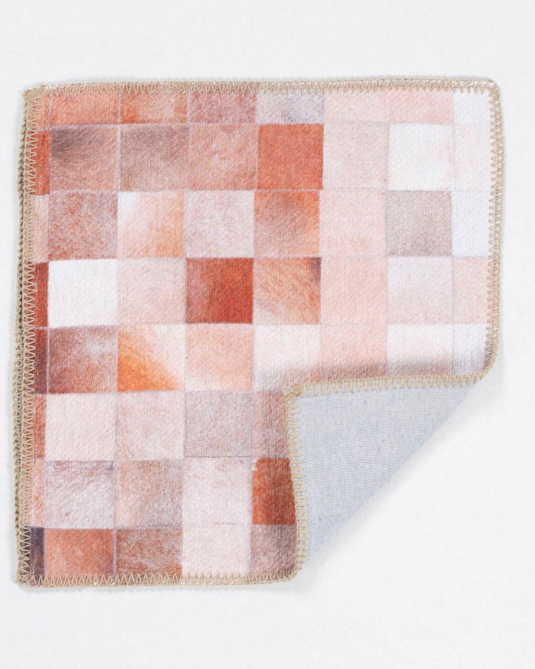 18" Cowhide Patchwork Pillow Cover β Handmade Boho Cushion, Vintage Kilim-Inspired Throw Pillow for Sofa or Bed