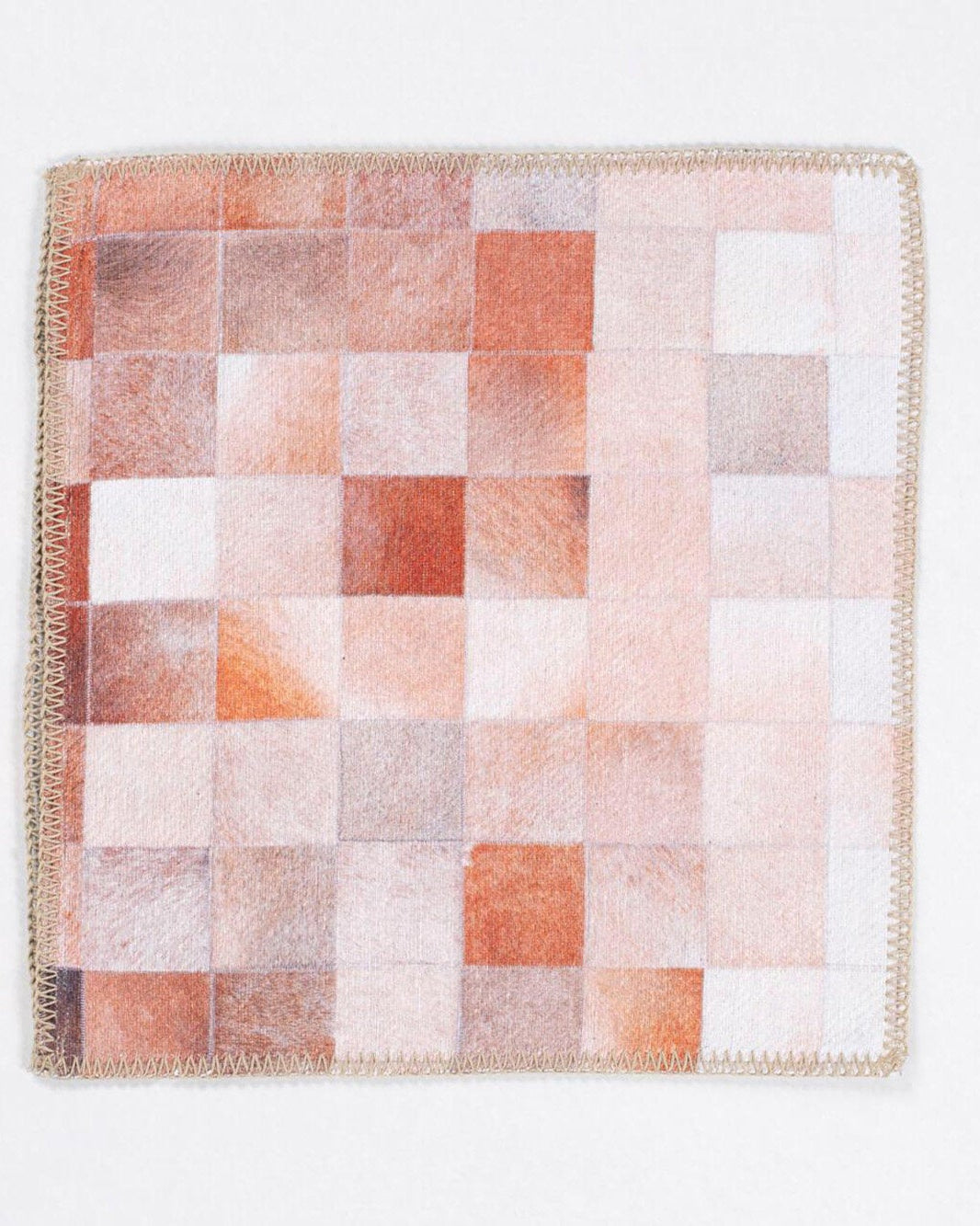 18" Cowhide Patchwork Pillow Cover β Handmade Boho Cushion, Vintage Kilim-Inspired Throw Pillow for Sofa or Bed