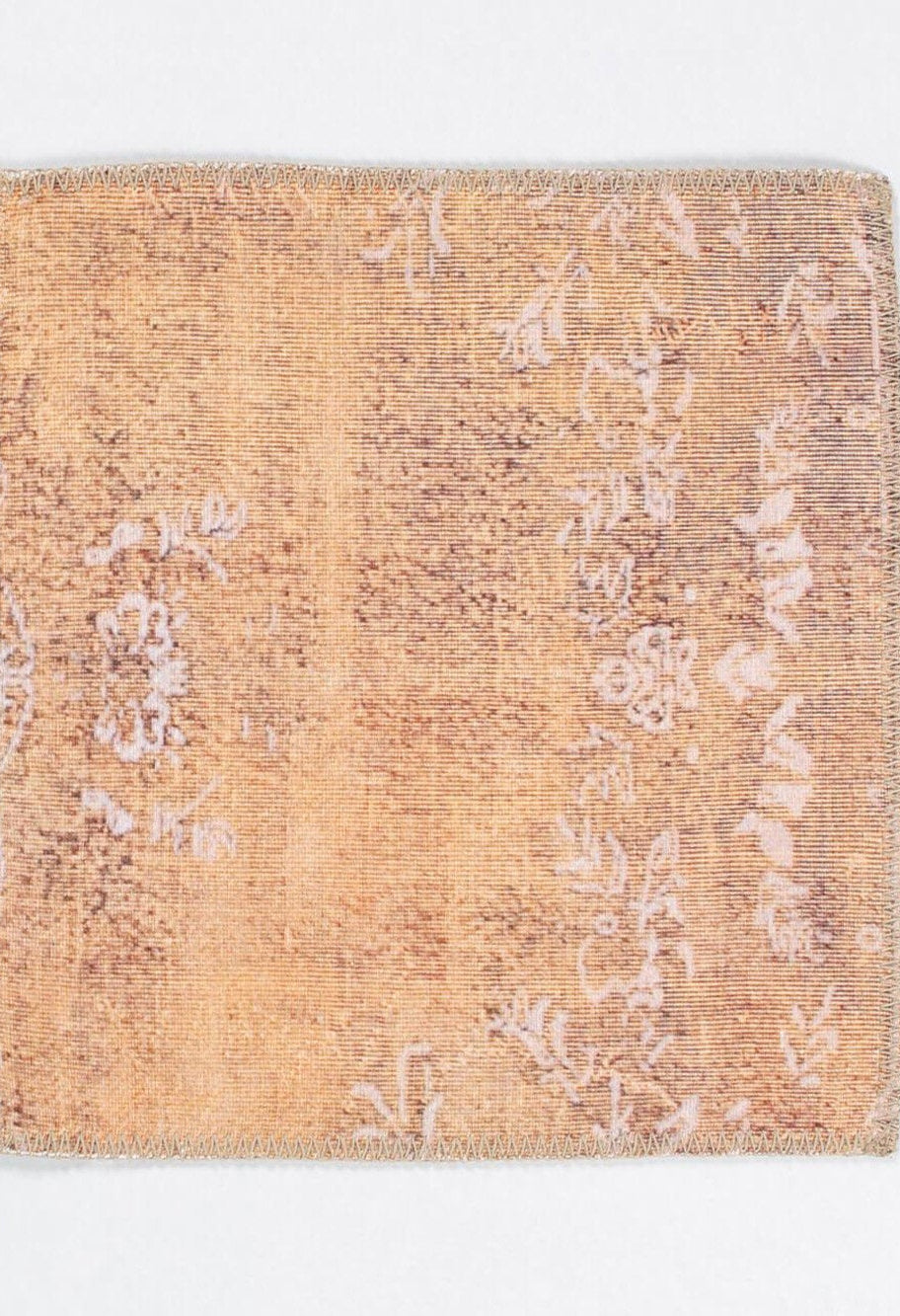 18" Cushion Cover Faded Gold, yellow Vintage Inspired Handmade Decor Square Pillow Case Housewarming gift Boho decor throw Kilim Cushions