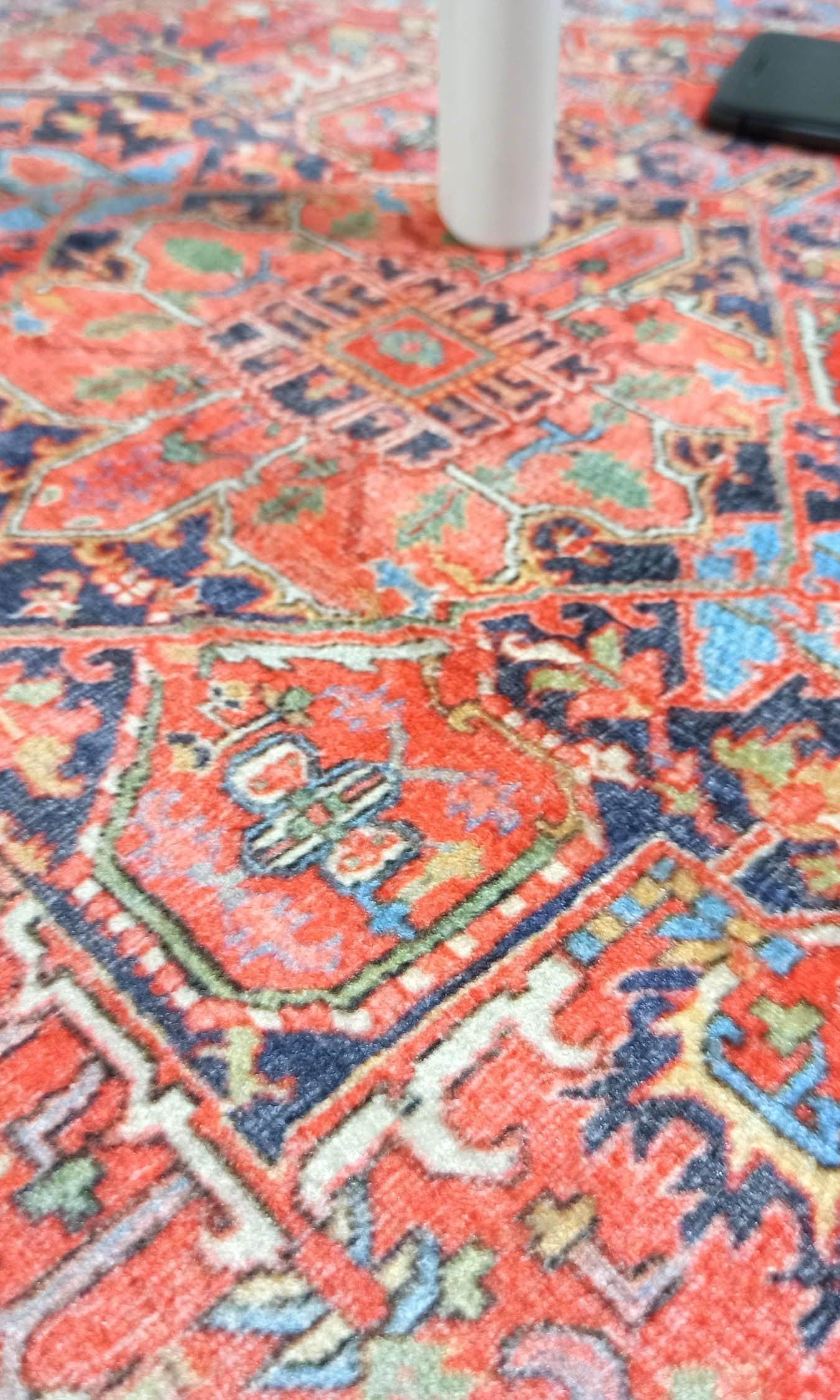 Eliana Red Navy Blue Turkish 2x3 Rug