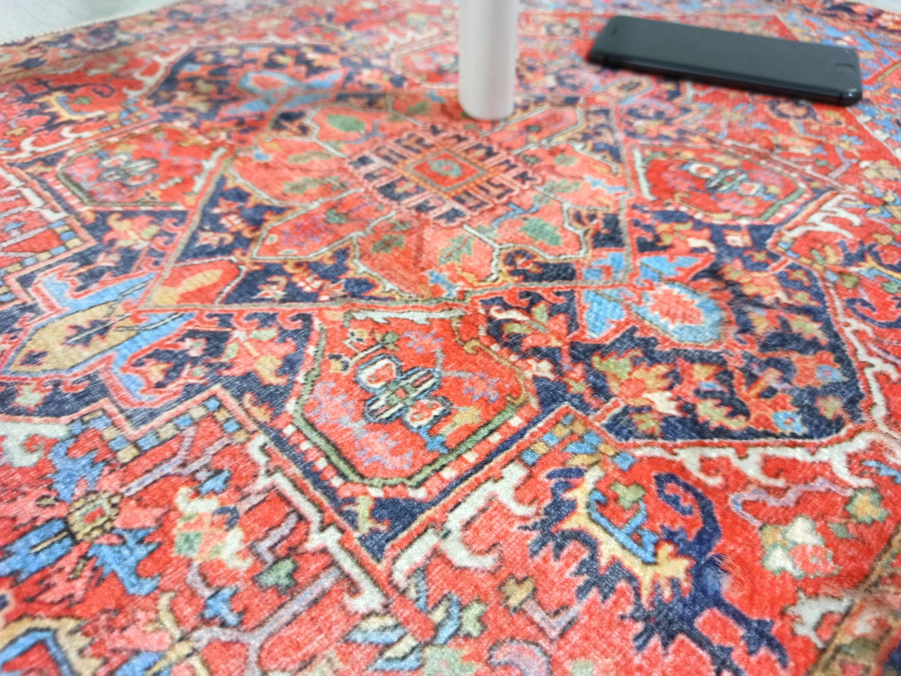 Eliana Red Navy Blue Turkish 2x3 Rug