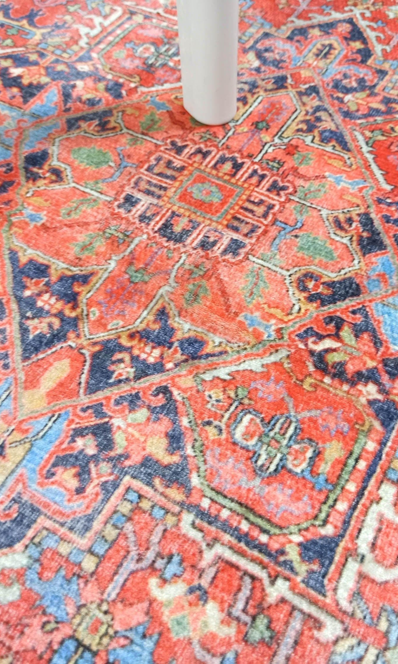 Eliana Red Navy Blue Turkish 2x3 Rug