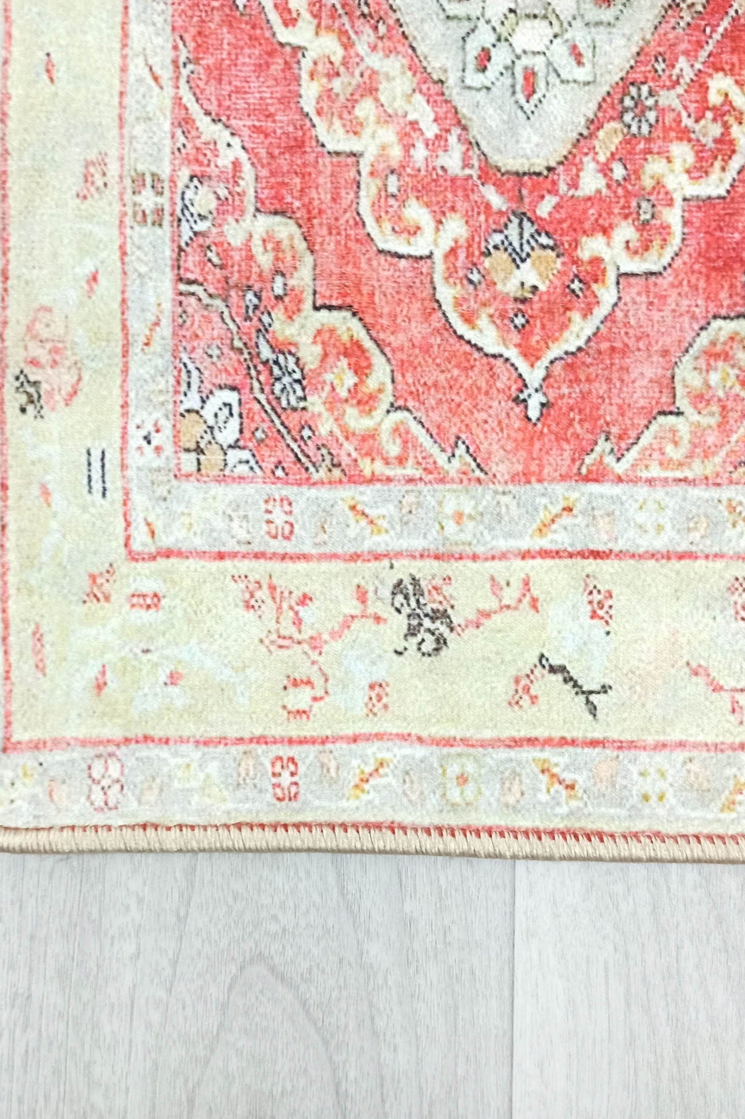 Arrabella Distressed Red Yellow Turkish 2x3 Rug