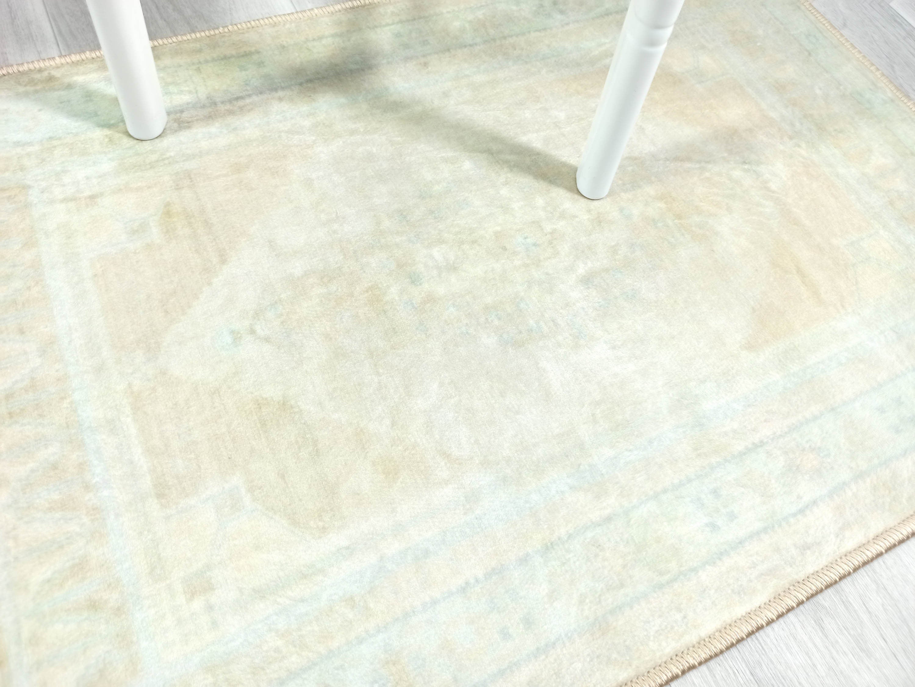 Ila Natural Beige-Blush Yellow Greenish Turkish 2x3 Rug