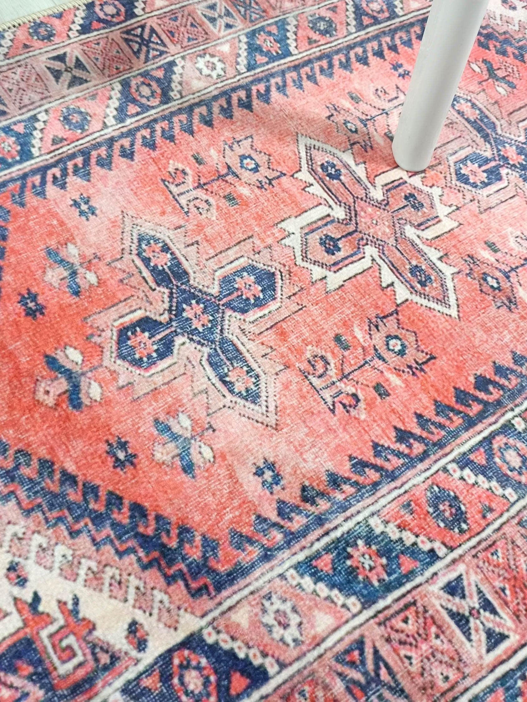 Violetta Pink Red Turkish Small 2x3 Rug