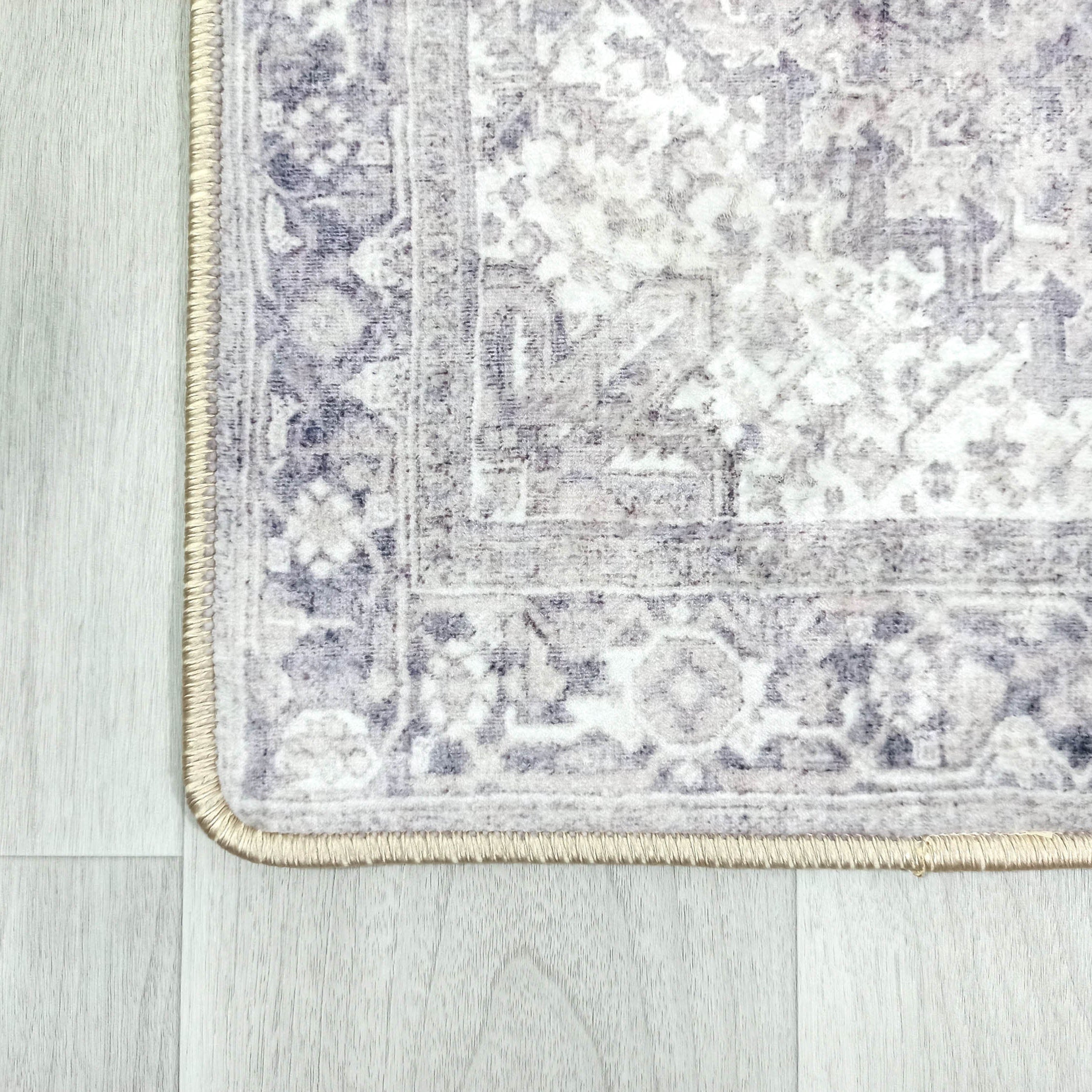 Jaylin Gray Lilac Hriz Persian 2x3 Rug