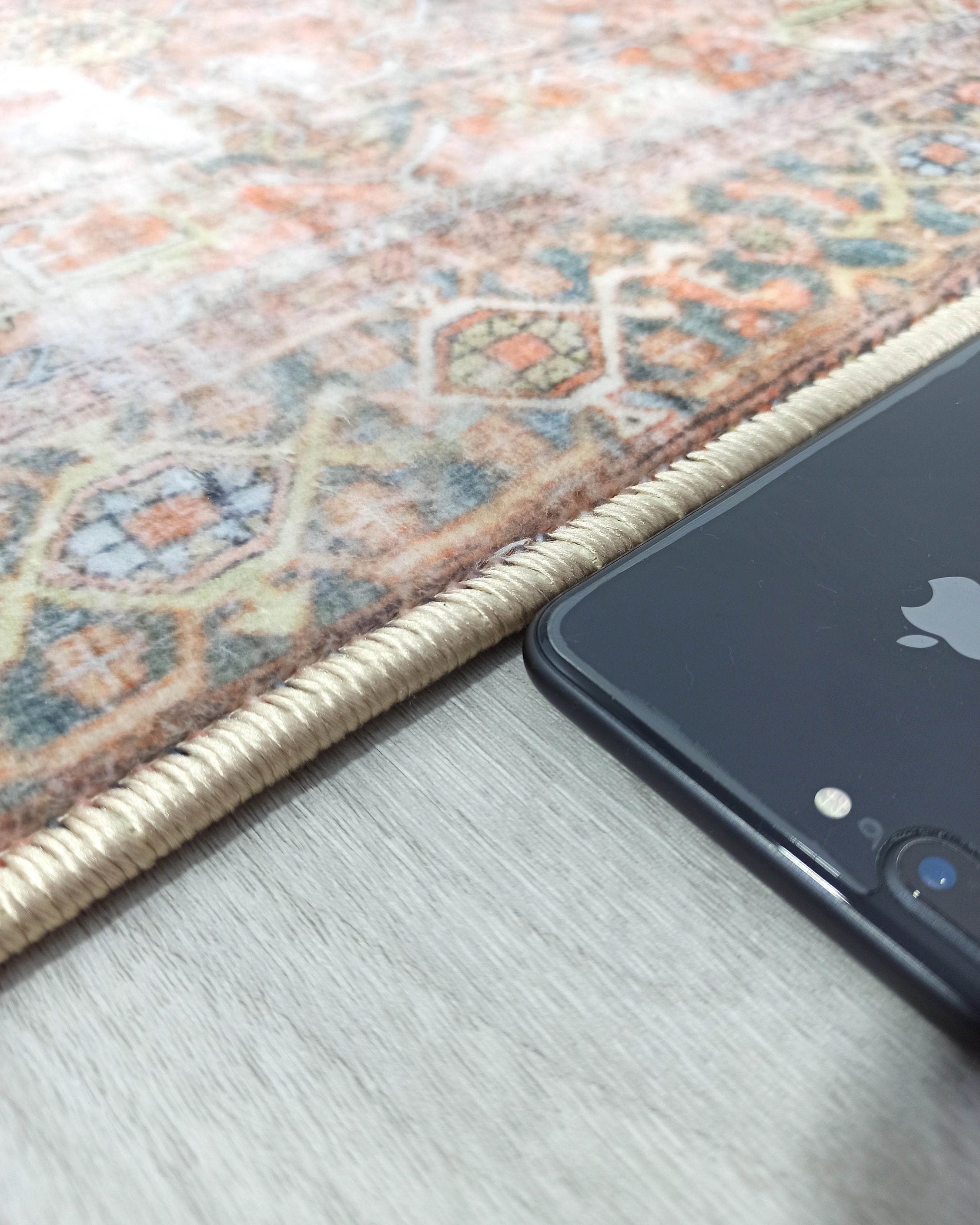 Tinsley Terracotta Blue Persian 2x3 Rug