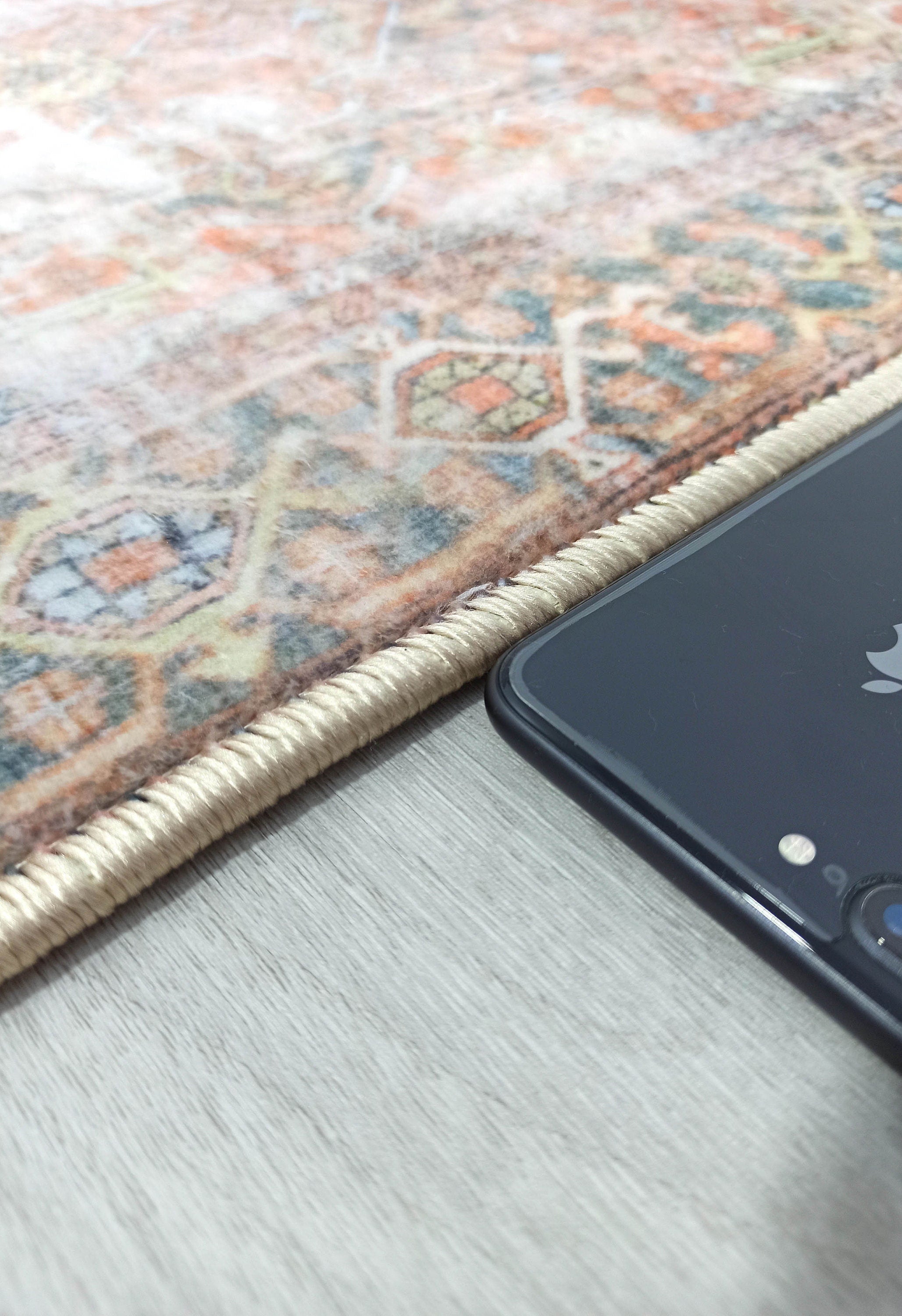 Tinsley Terracotta Blue Persian 2x3 Rug