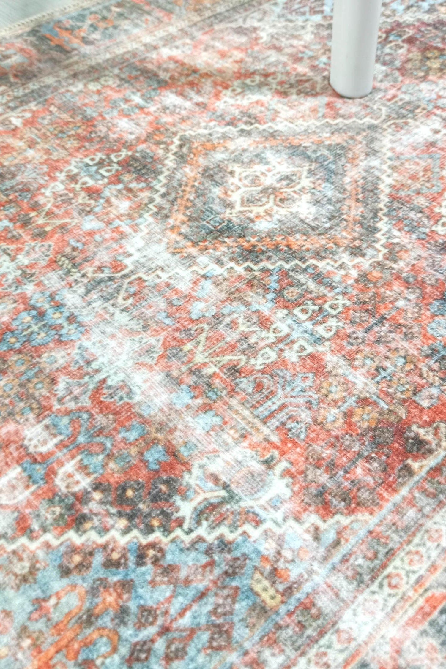 Nirvana Red Terracotta Brown Vintage Persian 2x3 Rug