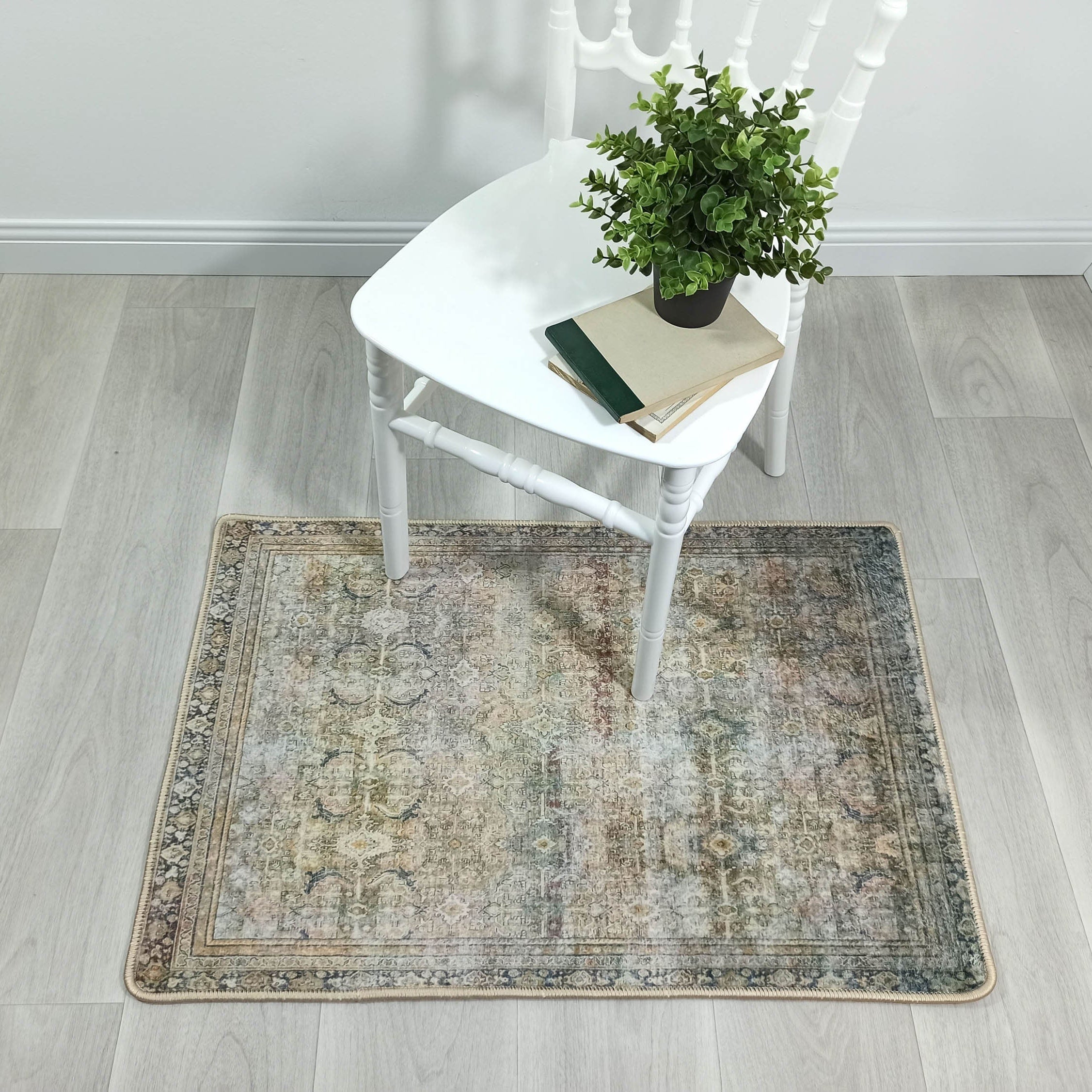 Irie Olive Green Moss Persian 2x3 Rug