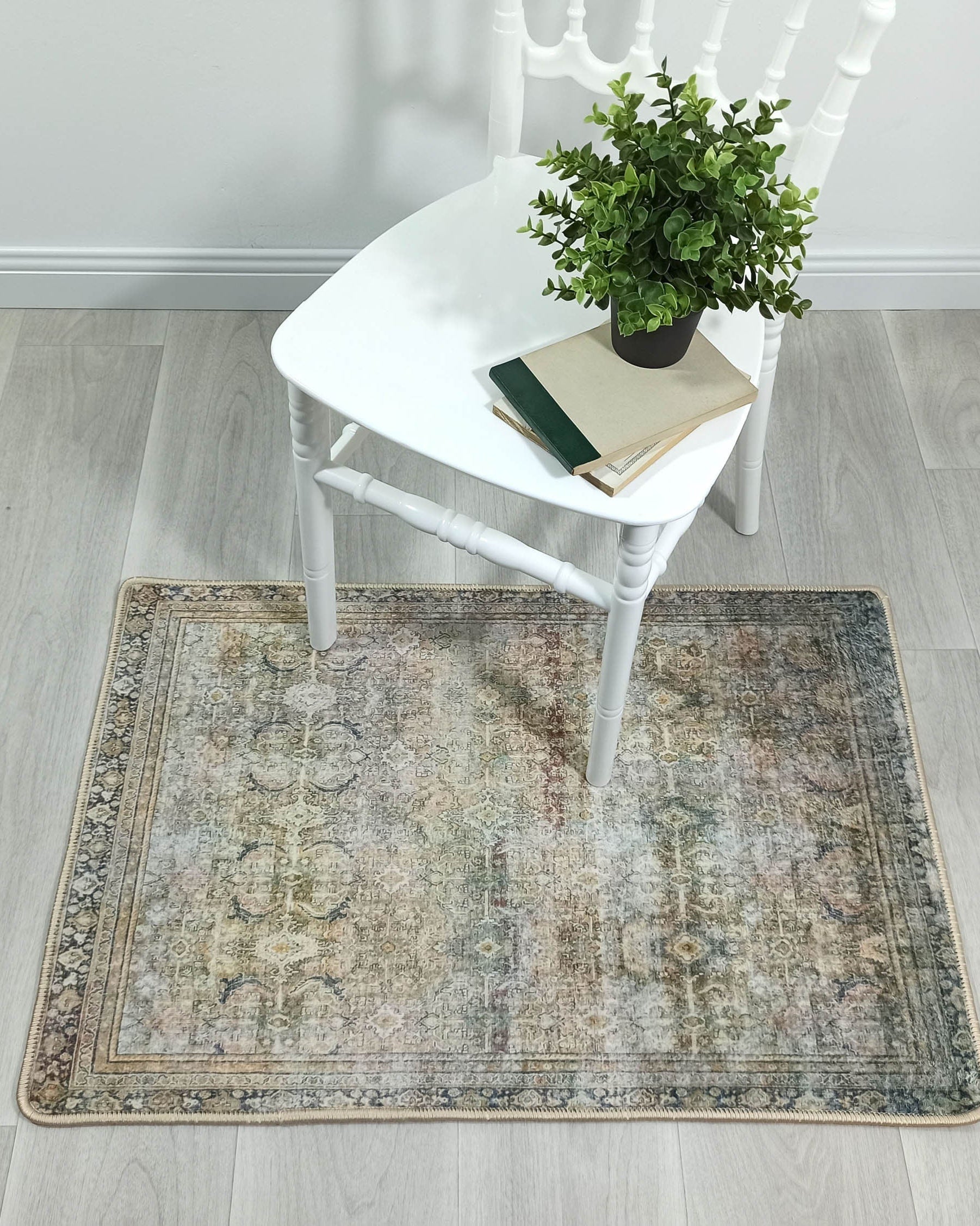 Irie Olive Green Moss Persian 2x3 Rug