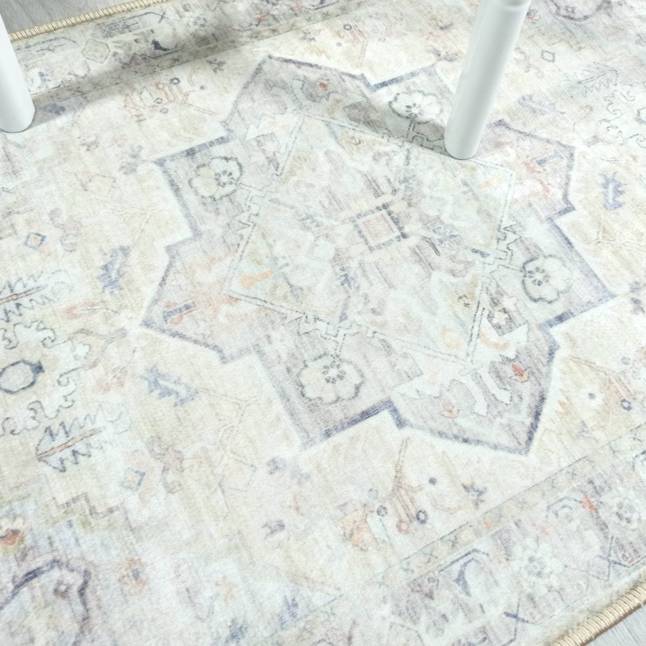 Kinzlee Neutral Beige Persian 2x3 Rug