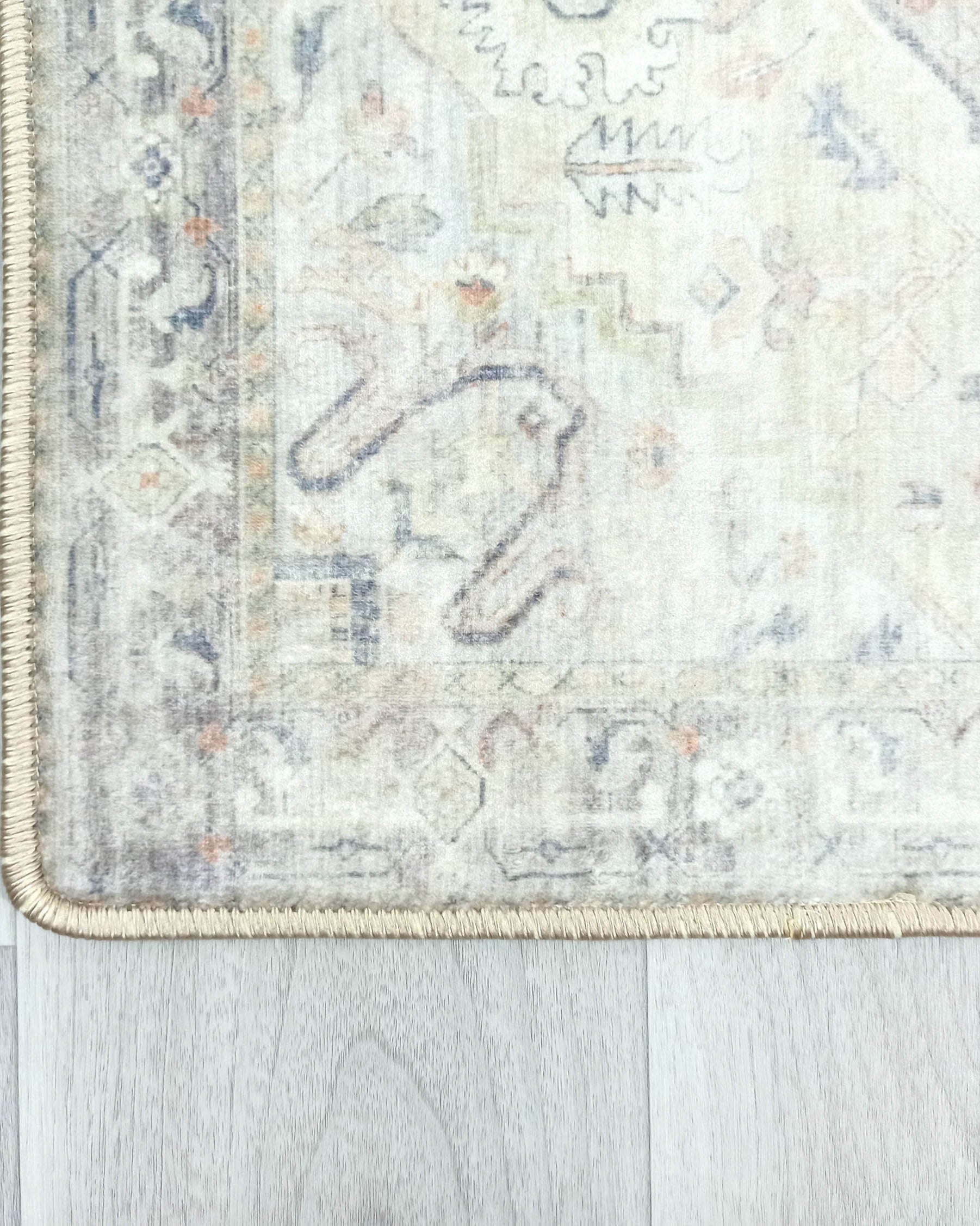 Kinzlee Neutral Beige Persian 2x3 Rug