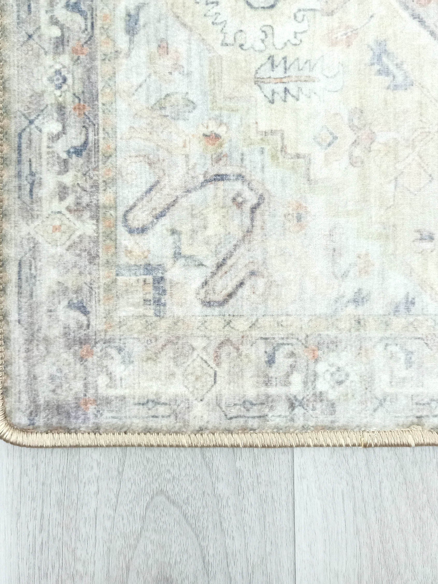 Kinzlee Neutral Beige Persian 2x3 Rug