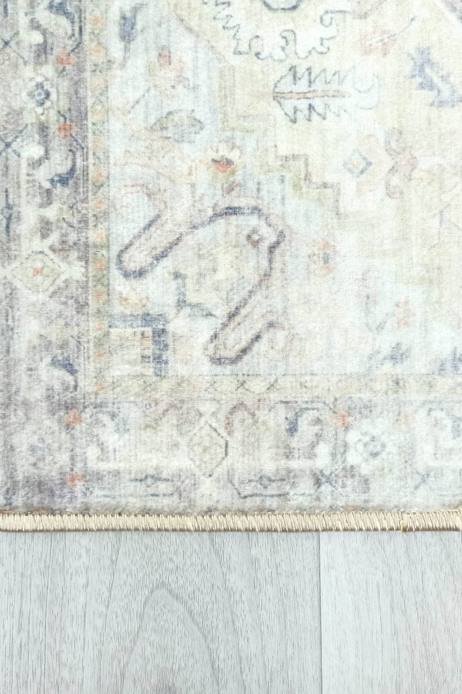 Kinzlee Neutral Beige Persian 2x3 Rug