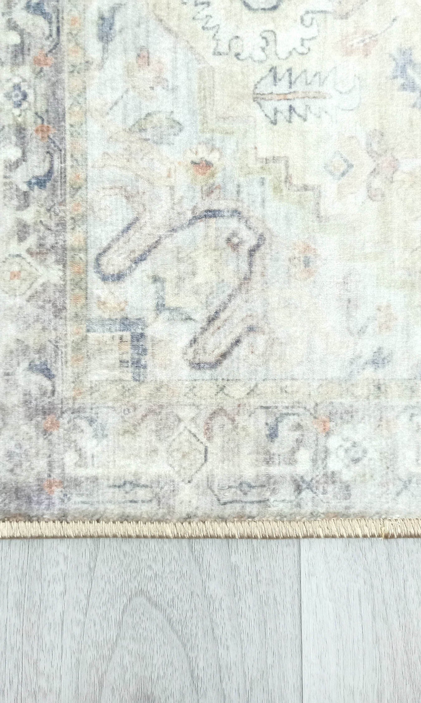 Kinzlee Neutral Beige Persian 2x3 Rug